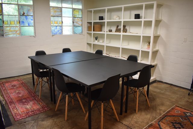 Featured photo from Cozy meeting space with modern touches and free on-site parking