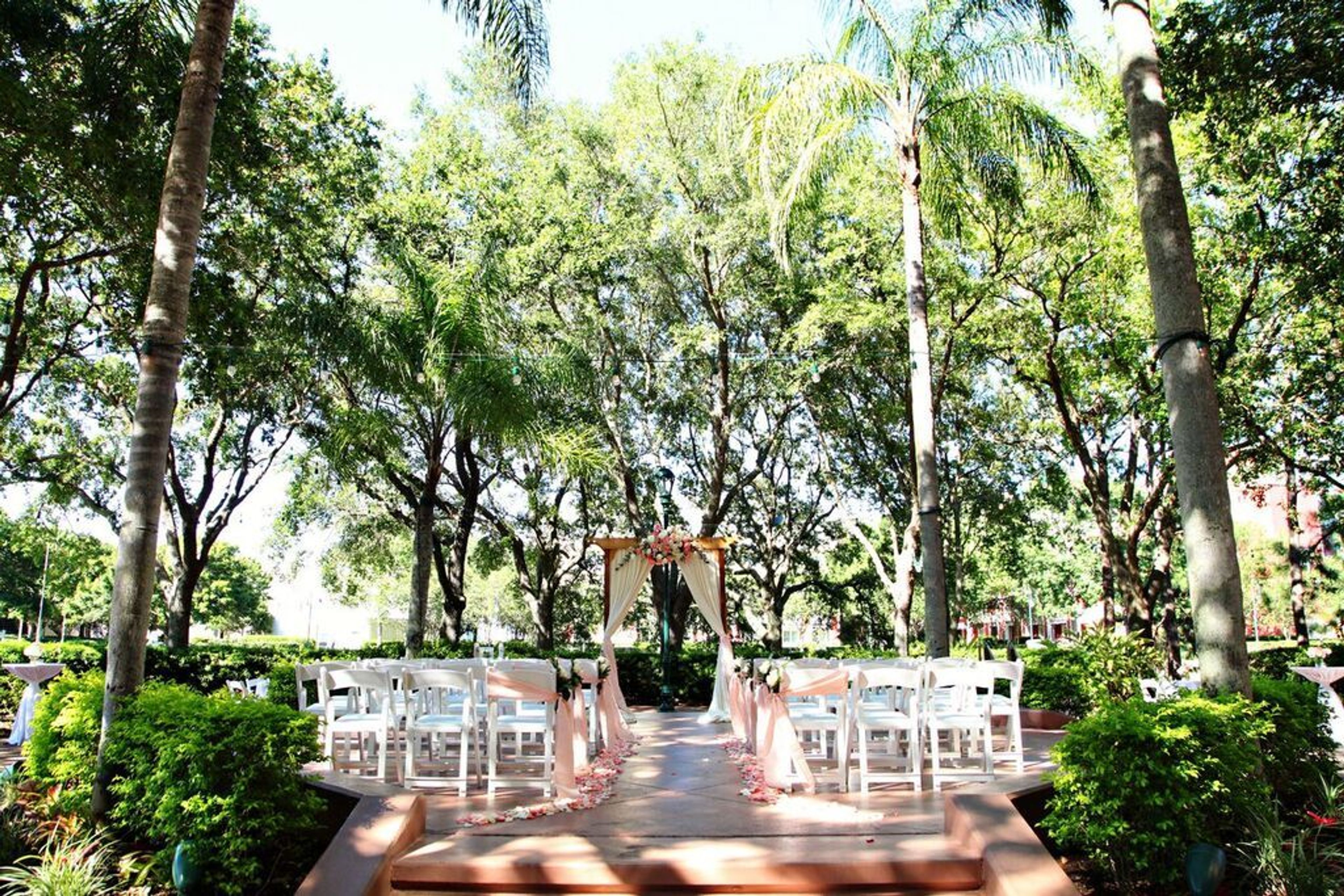 Crescent Terrace, an event space at Walt Disney World Swan & Dolphin and Swan Reserve