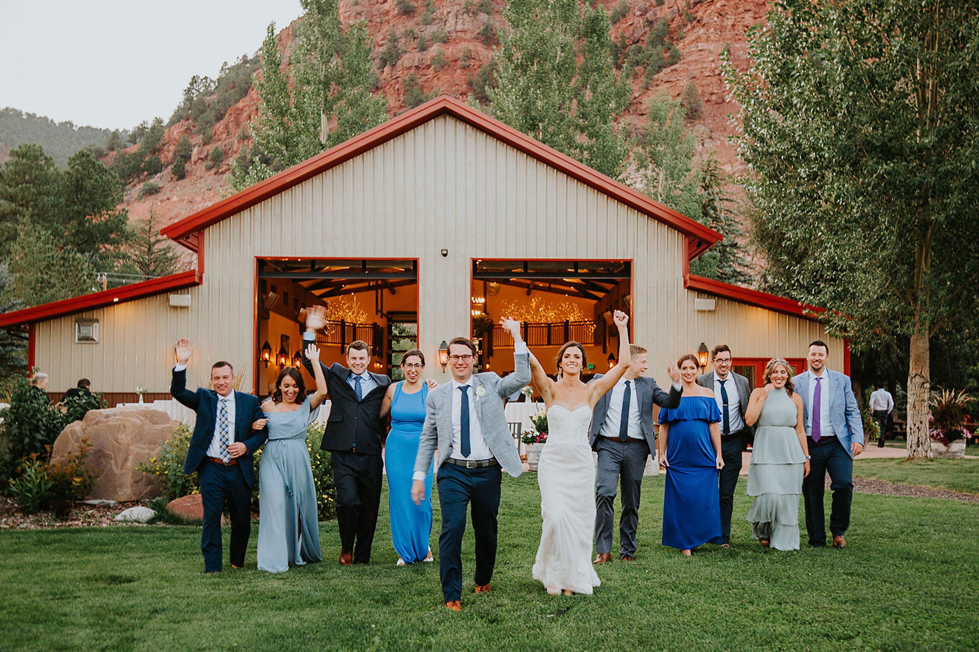 The Event Barn, an event space at Spring Creeks Ranch