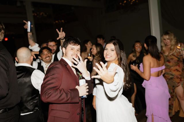 Featured photo from Moody Burgundy & Classic Black at The Casey at Beau Monde