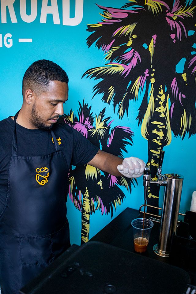 Featured photo from Community Market at Golden Road Brew Pub