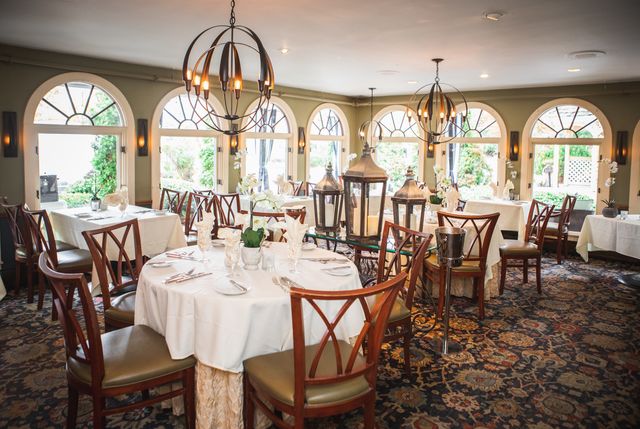 Featured photo from Porch | Main Dining Room at the Bedford Village Inn