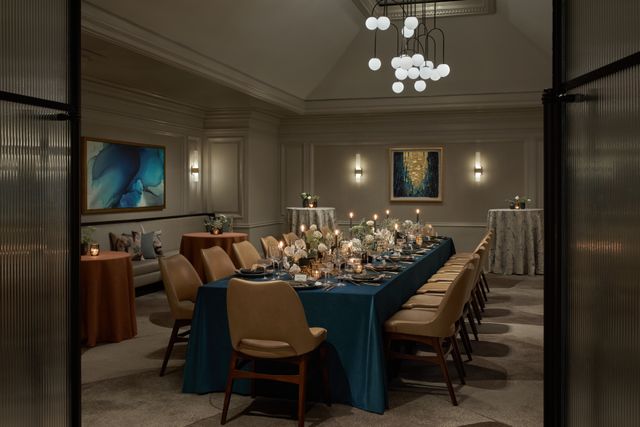 Featured photo from Santé’s Private Dining Room