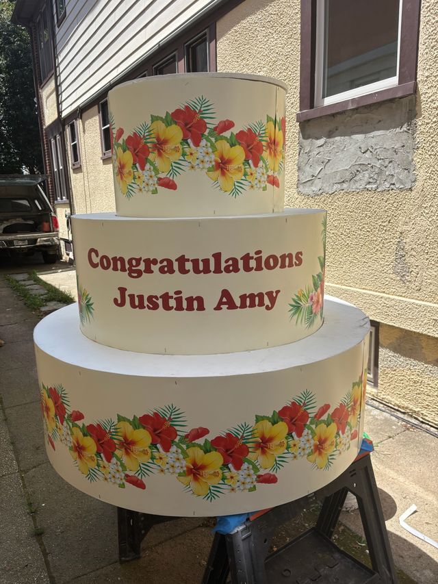 Featured photo from Denver Colorado candy cake event