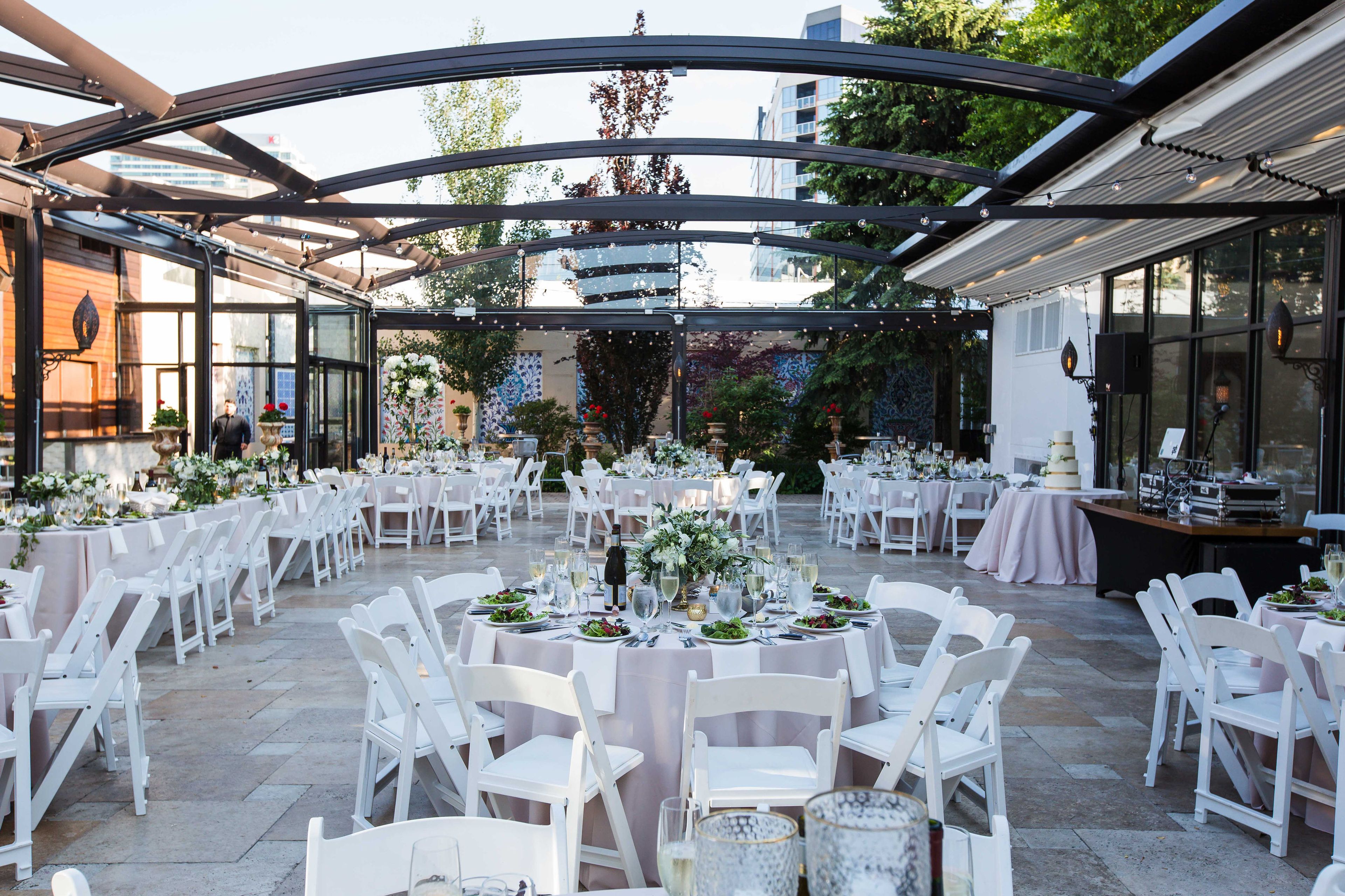 La Pergola, an event space at Galleria Marchetti- La Pergola