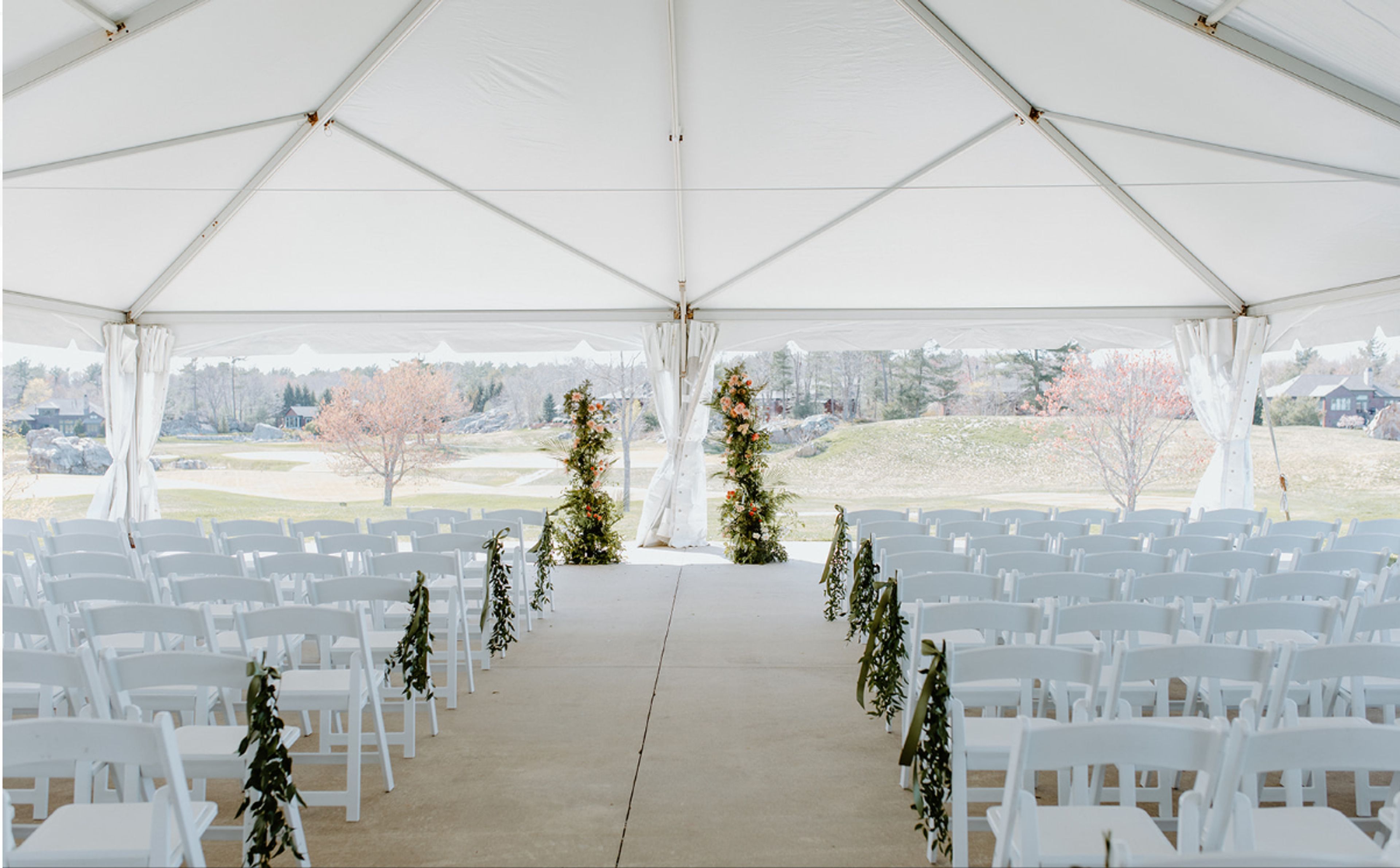 Ceremony Tent, an event space at Black Rock Country Club