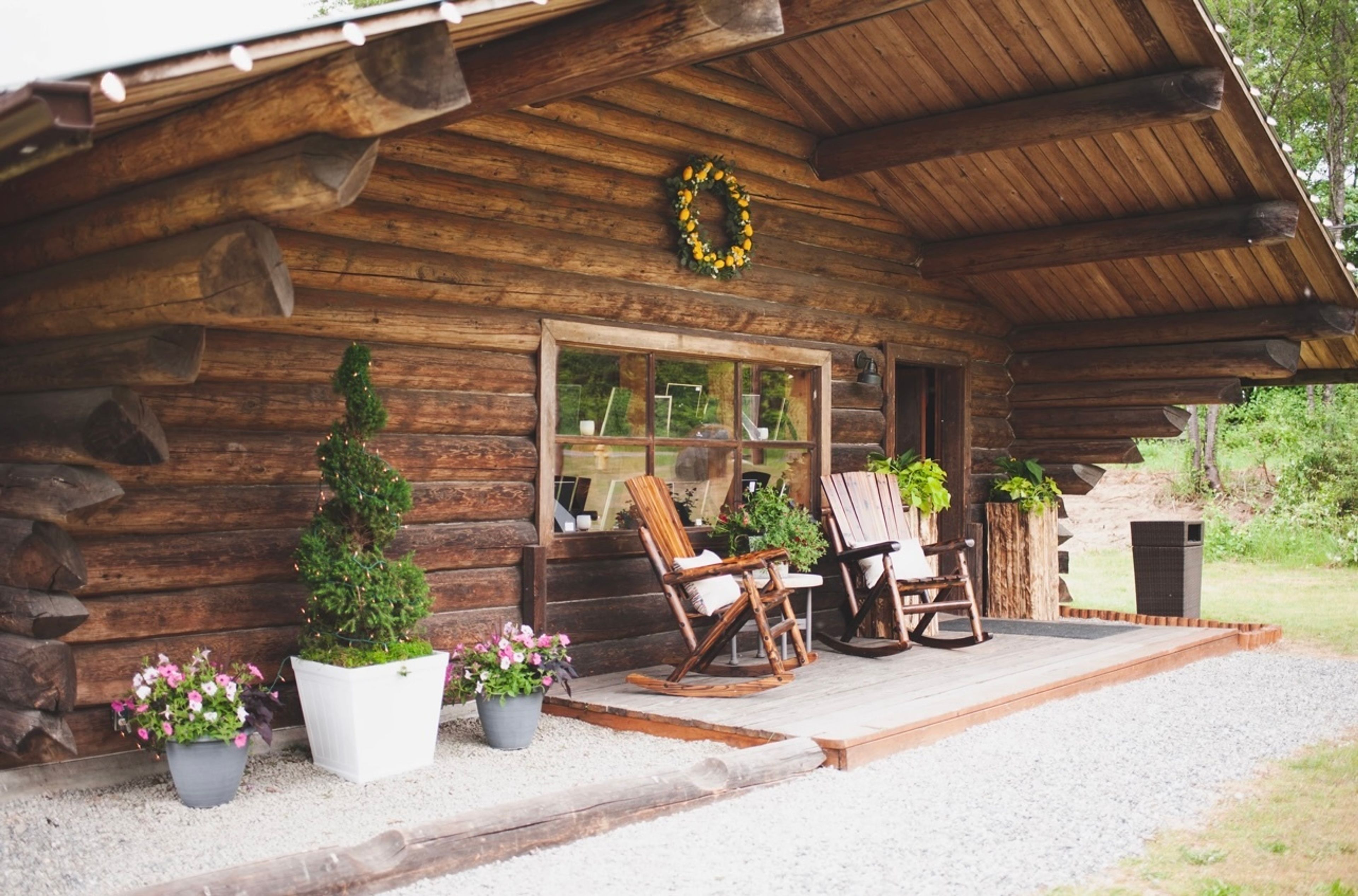 The Cabin, an event space at Fusion Golf Academy Events
