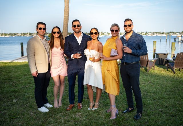 Featured photo from Outdoor Rehearsal Dinner in Florida