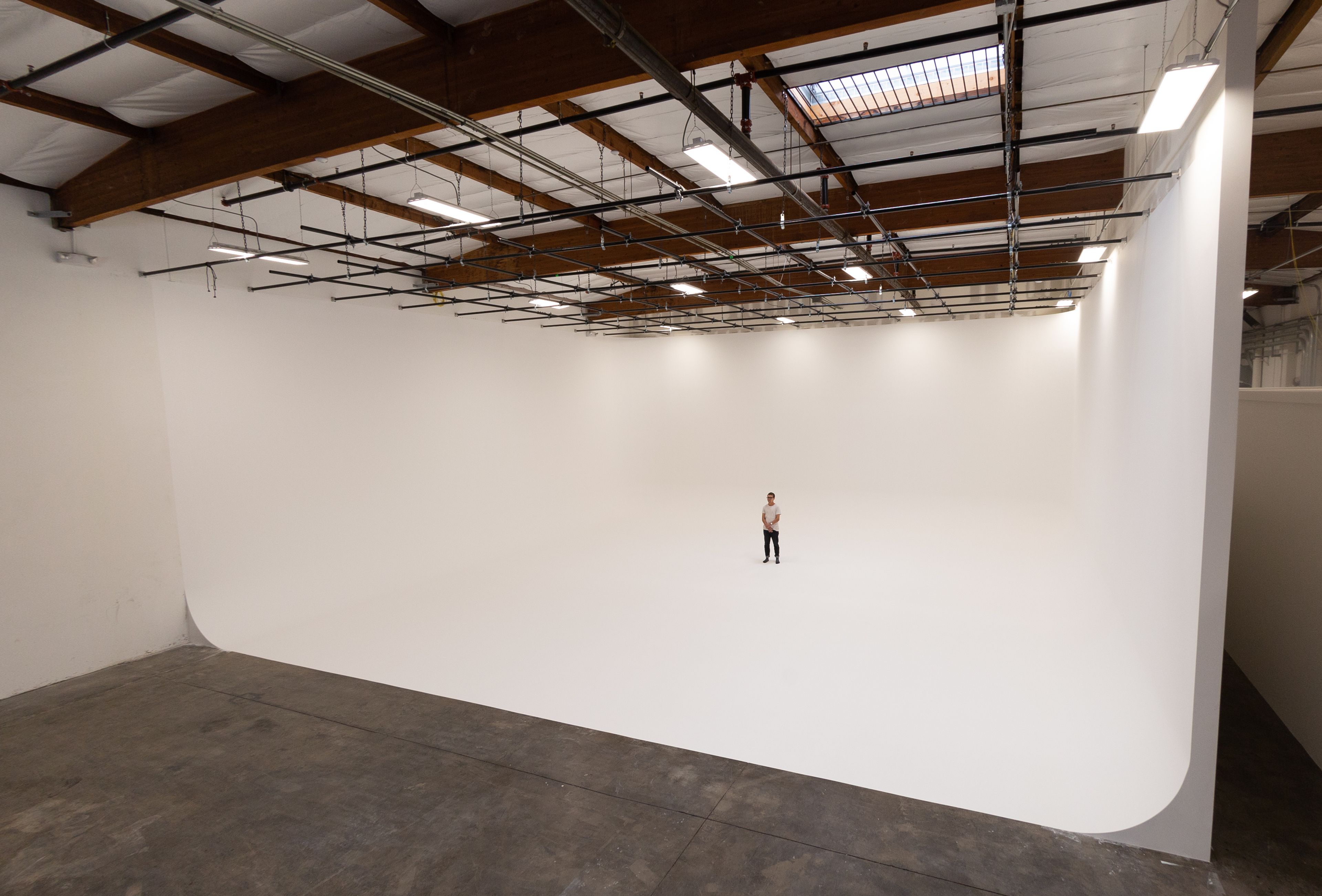 Huge 3-wall Cyc studio and Event Space, an event space at Vault Rentals