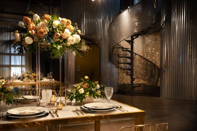 Featured photo from Orange + Gold Modern Wedding