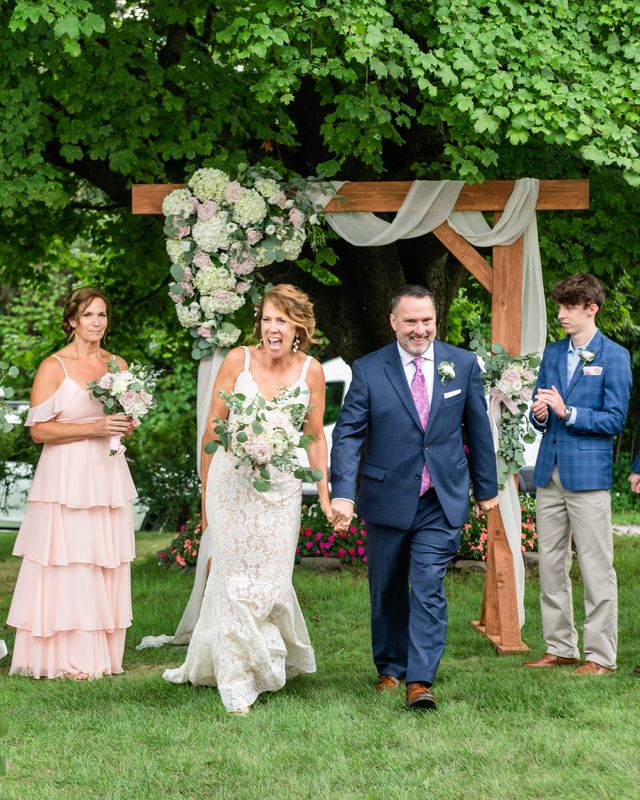 Featured photo from Backyard Wedding in New York, New York