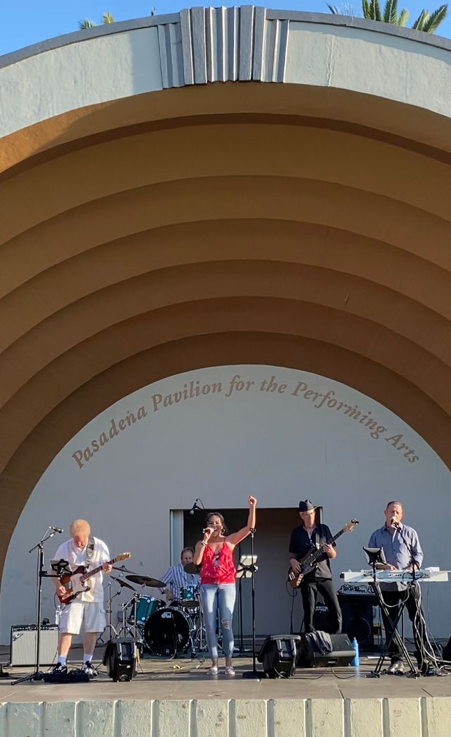 Featured photo from Rock Candy performance at the Pasadena Pavilion, Memorial Park, Pasadena, California