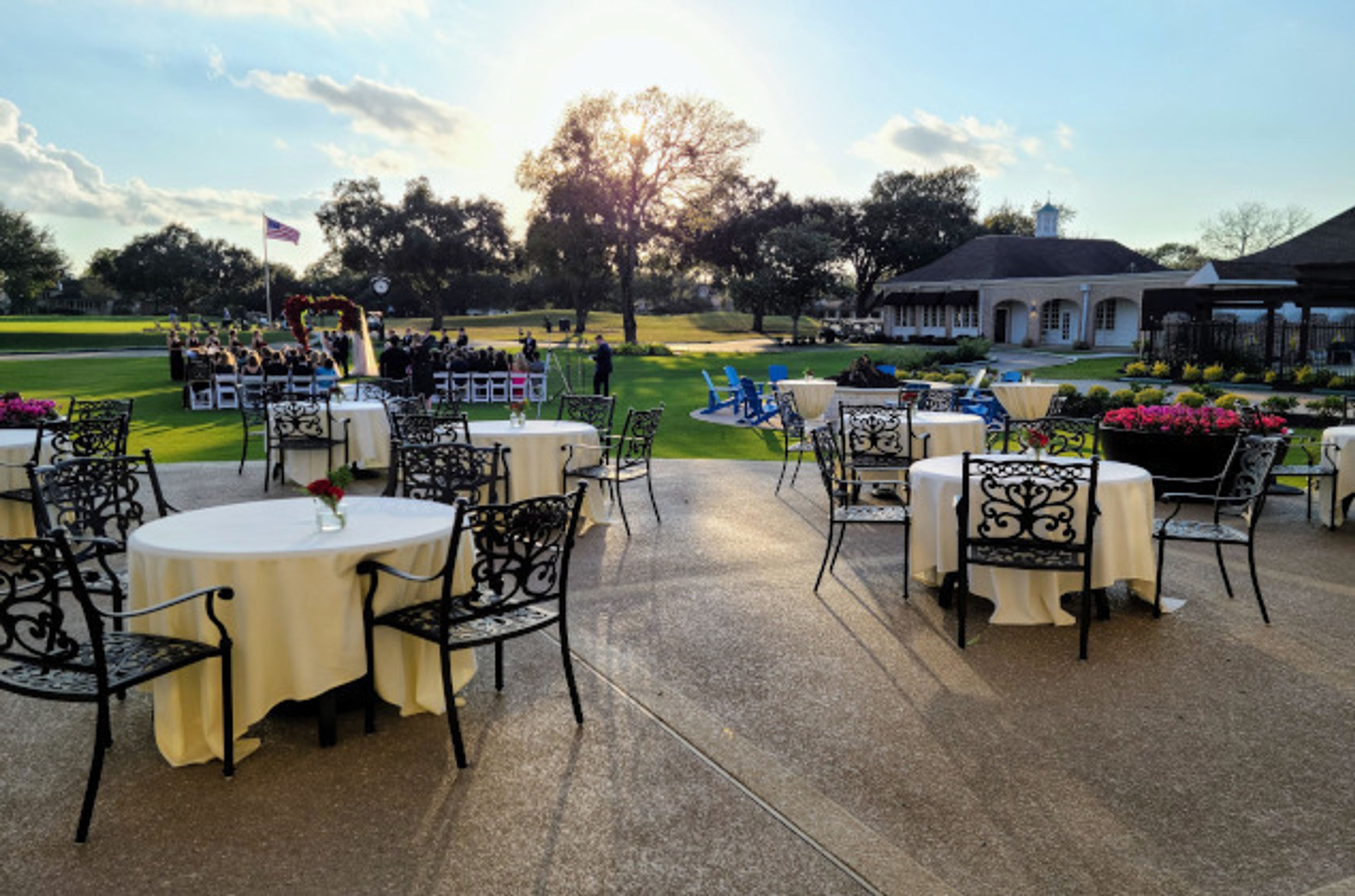 Back Lawn & Bistro Patio, an event space at Sugar Creek Country Club