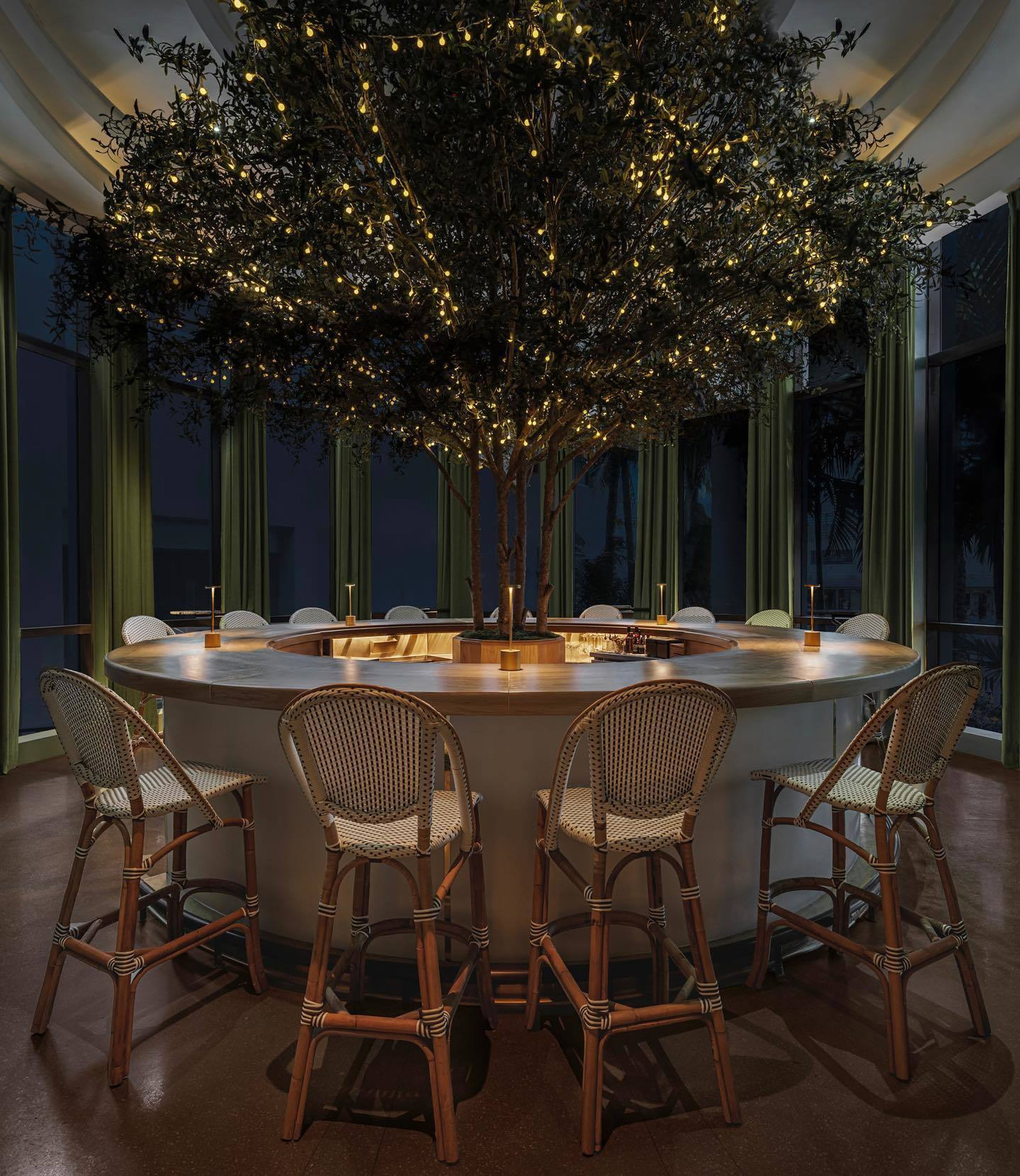 Conservatory, an event space at Bagatelle Miami