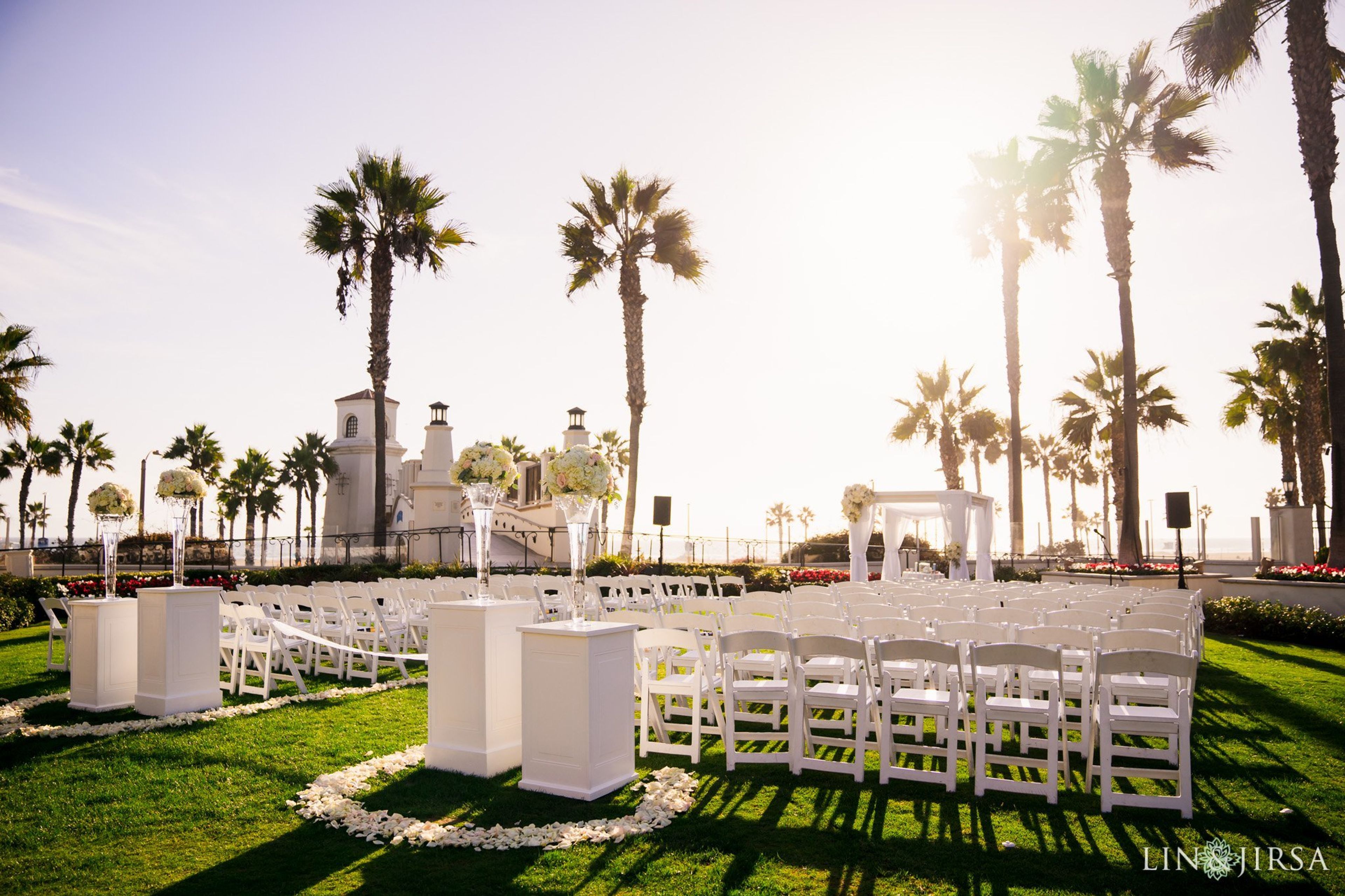 Lighthouse Courtyard, an event space at Hyatt Regency Huntington Beach