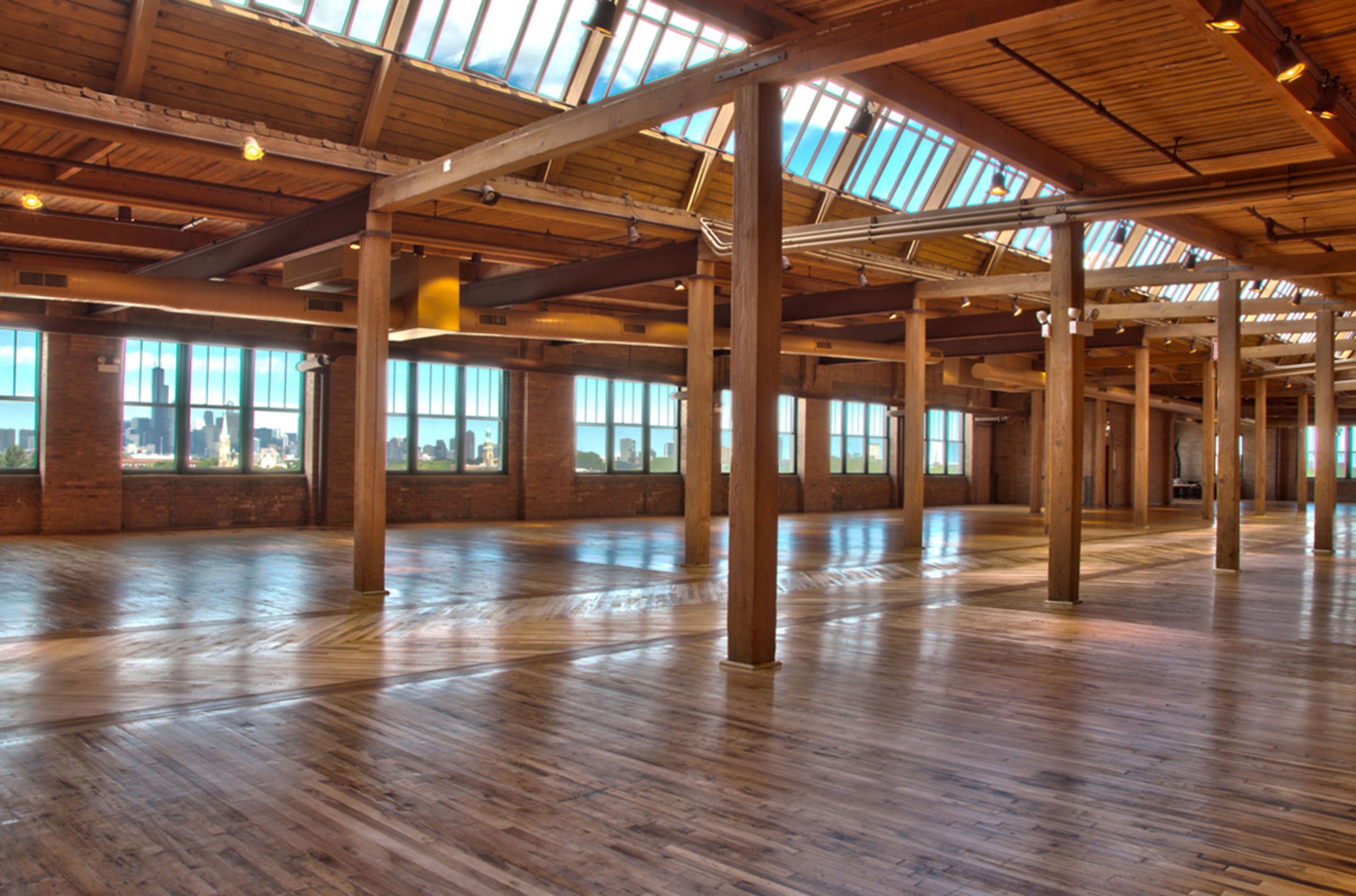 Skyline Loft, an event space at Bridgeport Art Center