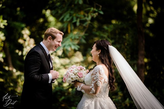 Featured photo from Floral-filled Outdoor Wedding at Dunn Gardens in Seattle, Washington