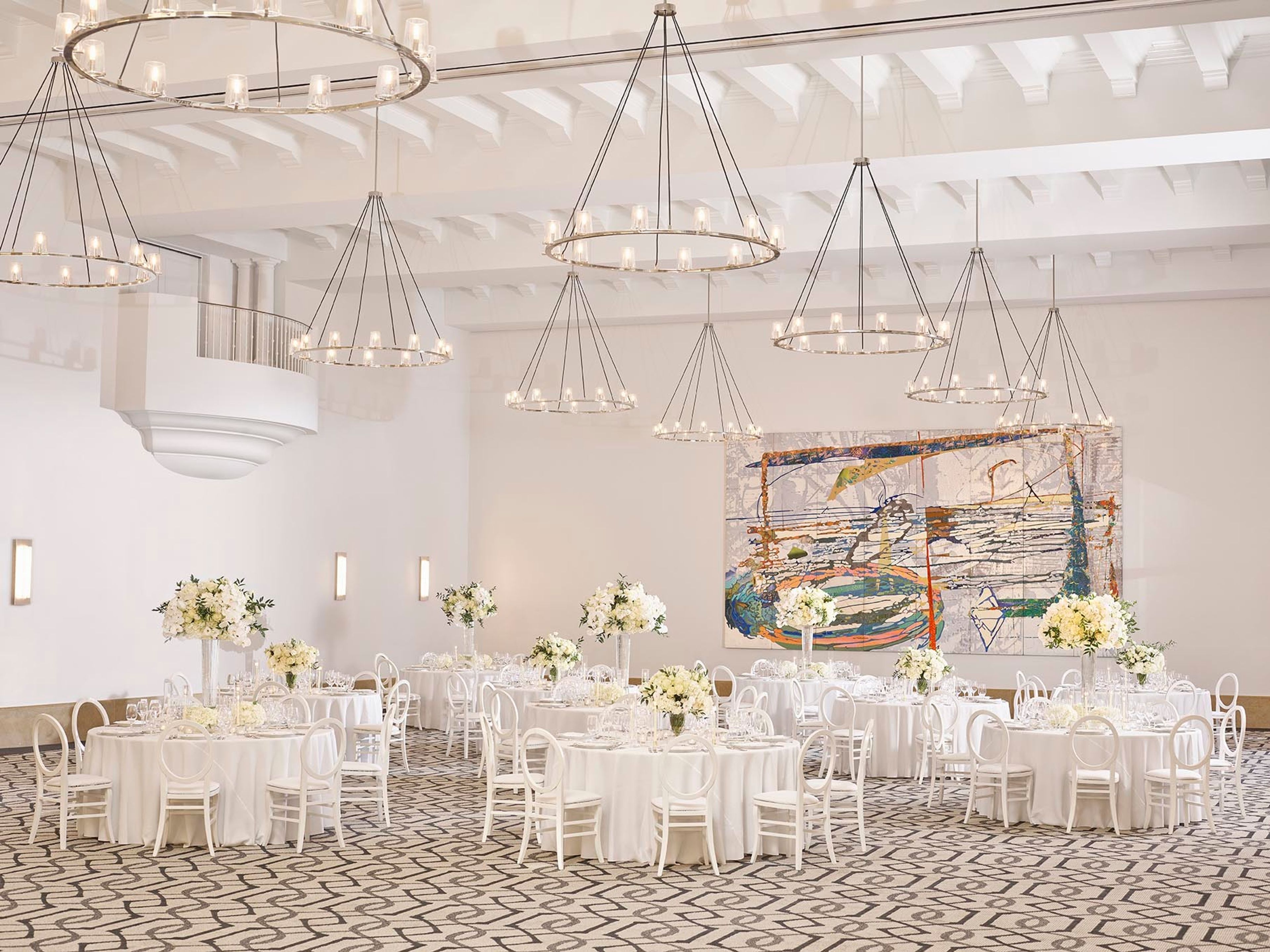 Ballroom, an event space at The Maybourne Beverly Hills