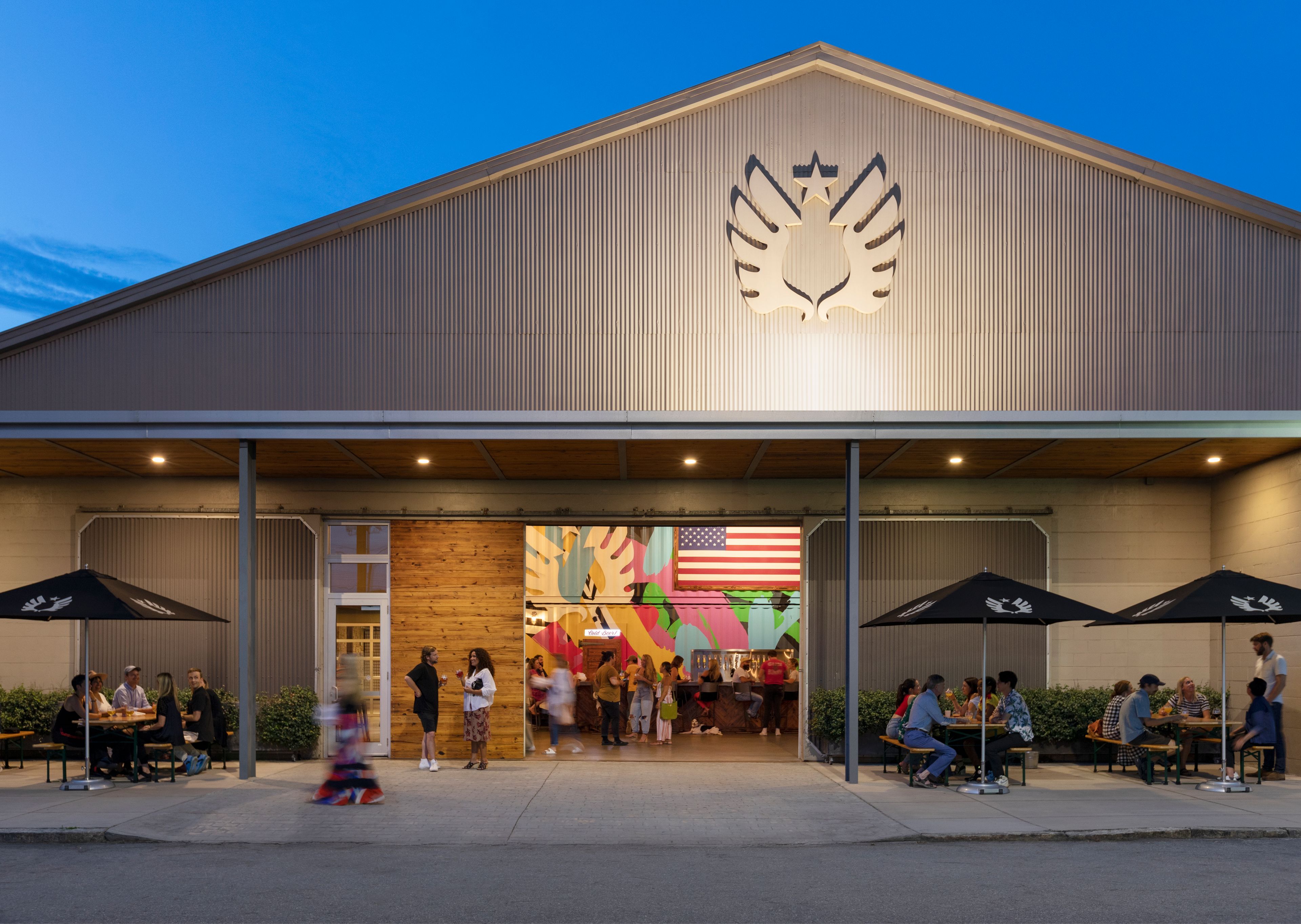 Taproom, an event space at Service Brewing Co.
