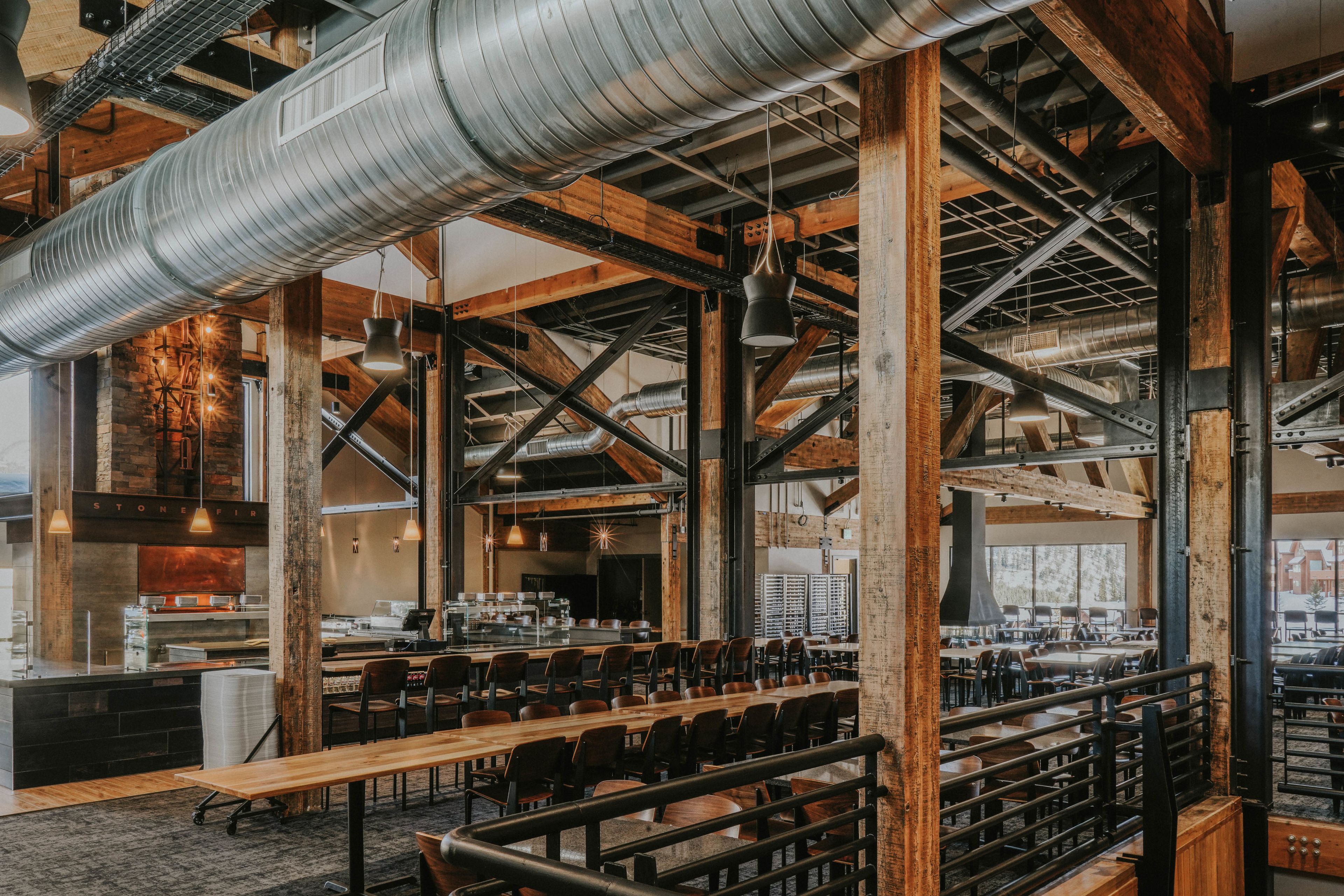 Vista Hall, an event space at Big Sky Resort