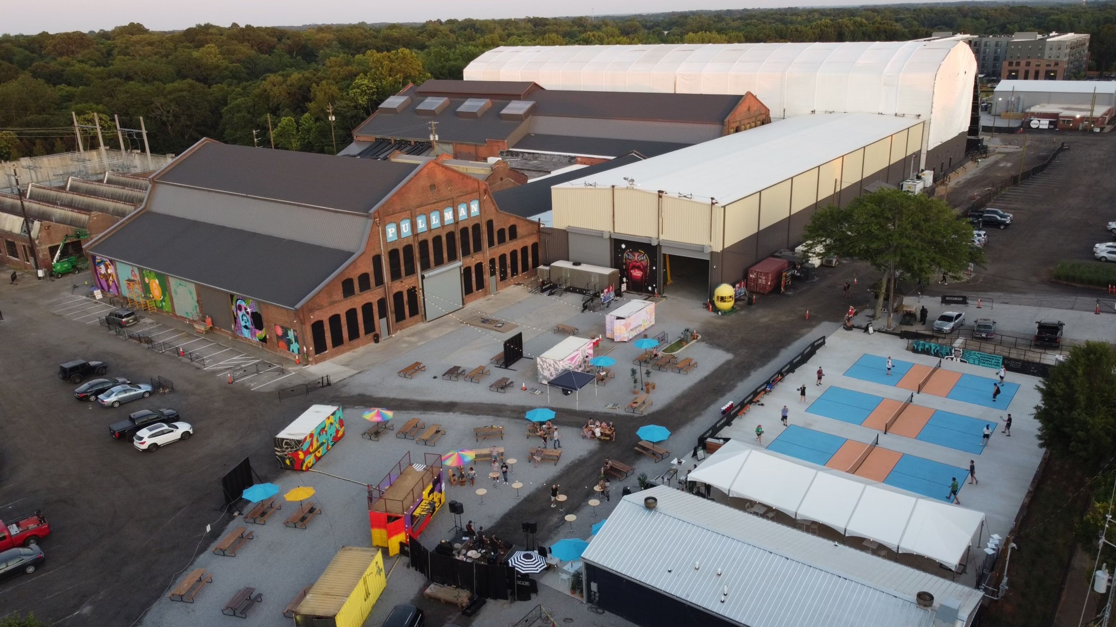 Rail Park, an event space at Pullman Yards