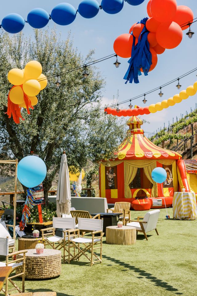 Featured photo from Big Top 1st Birthday at Cielo Farms in Malibu, California