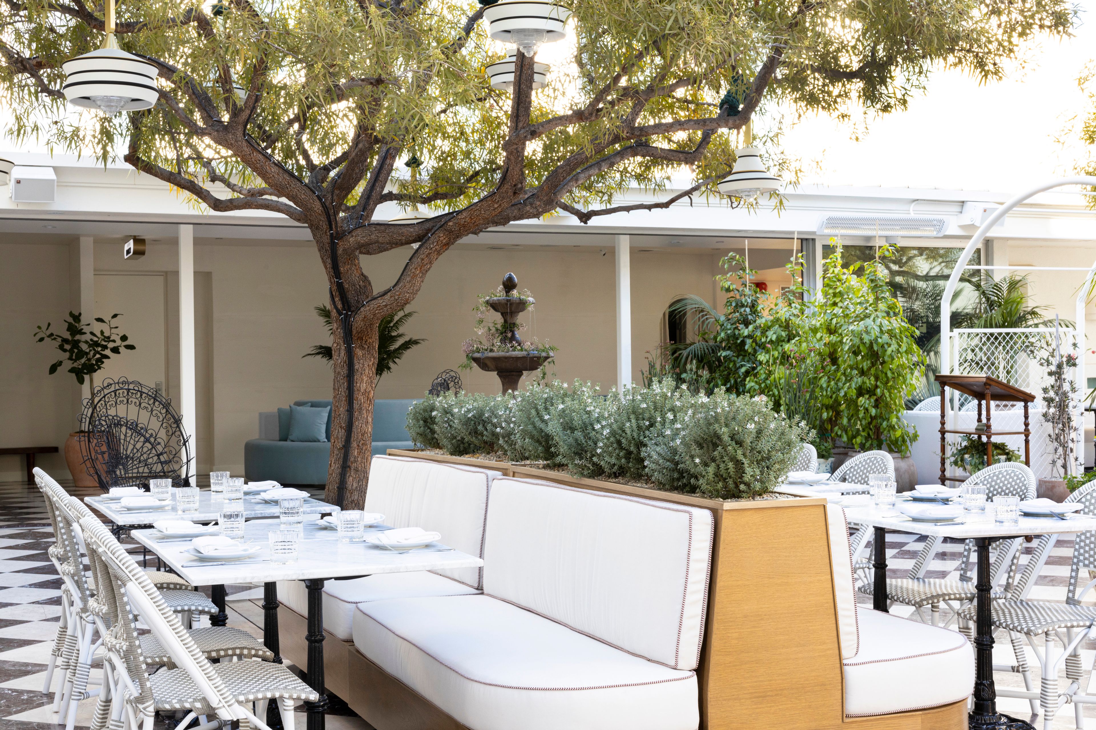Courtyard Lounge, an event space at Short Stories Hotel