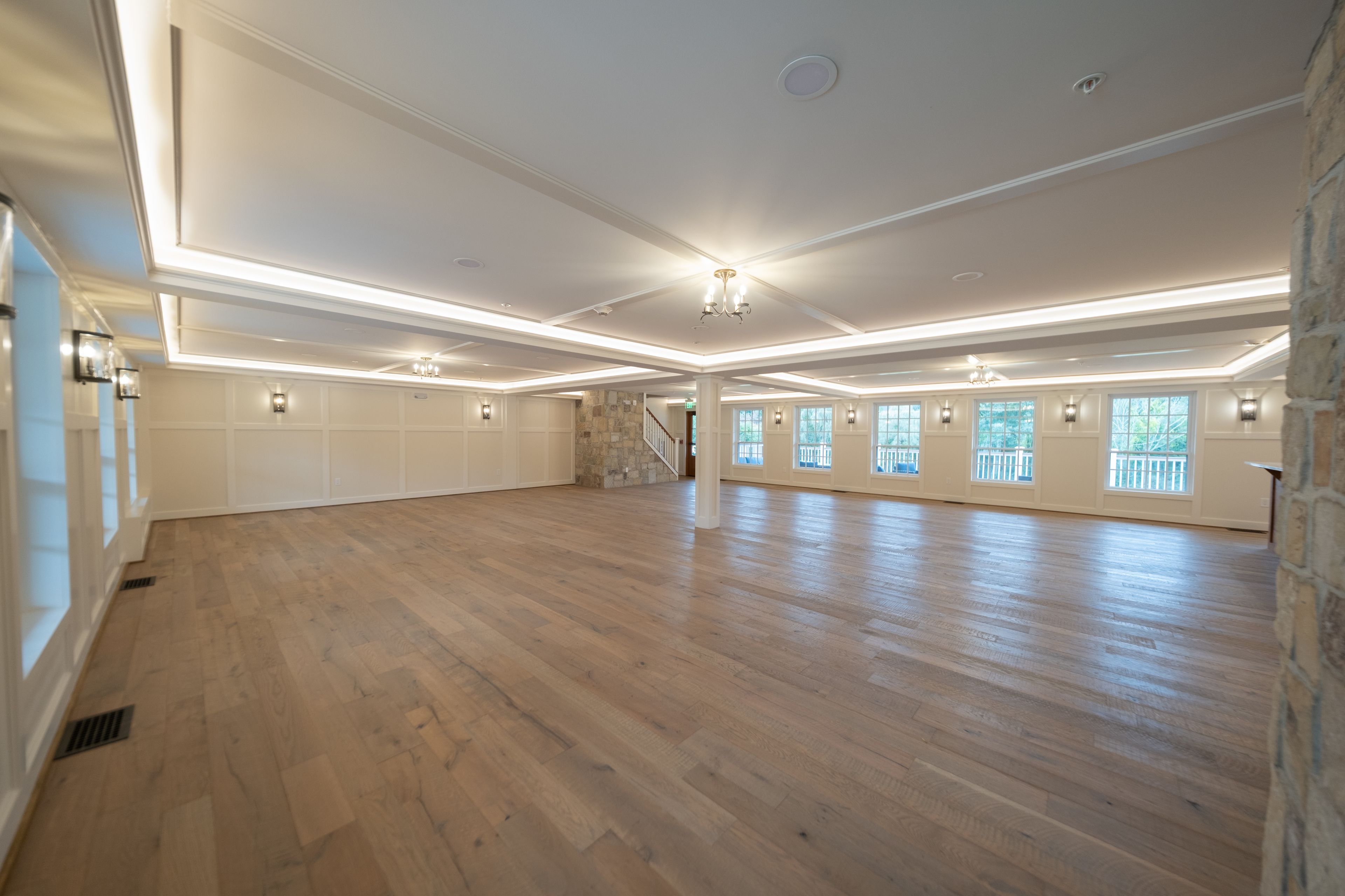 Gregg Hall, an event space at The Westbrook Inn