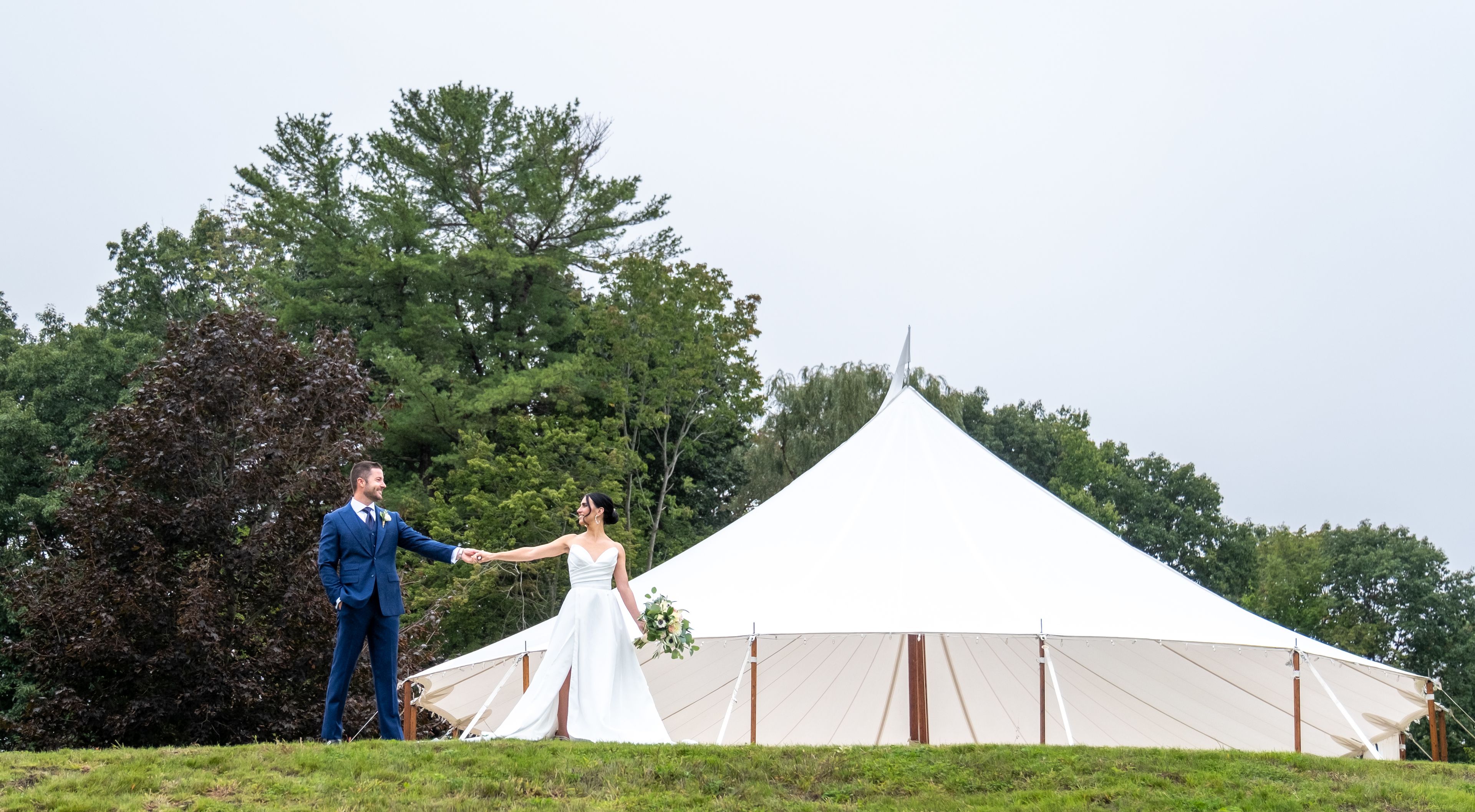 Sailcloth Tent, an event space at The Westbrook Inn