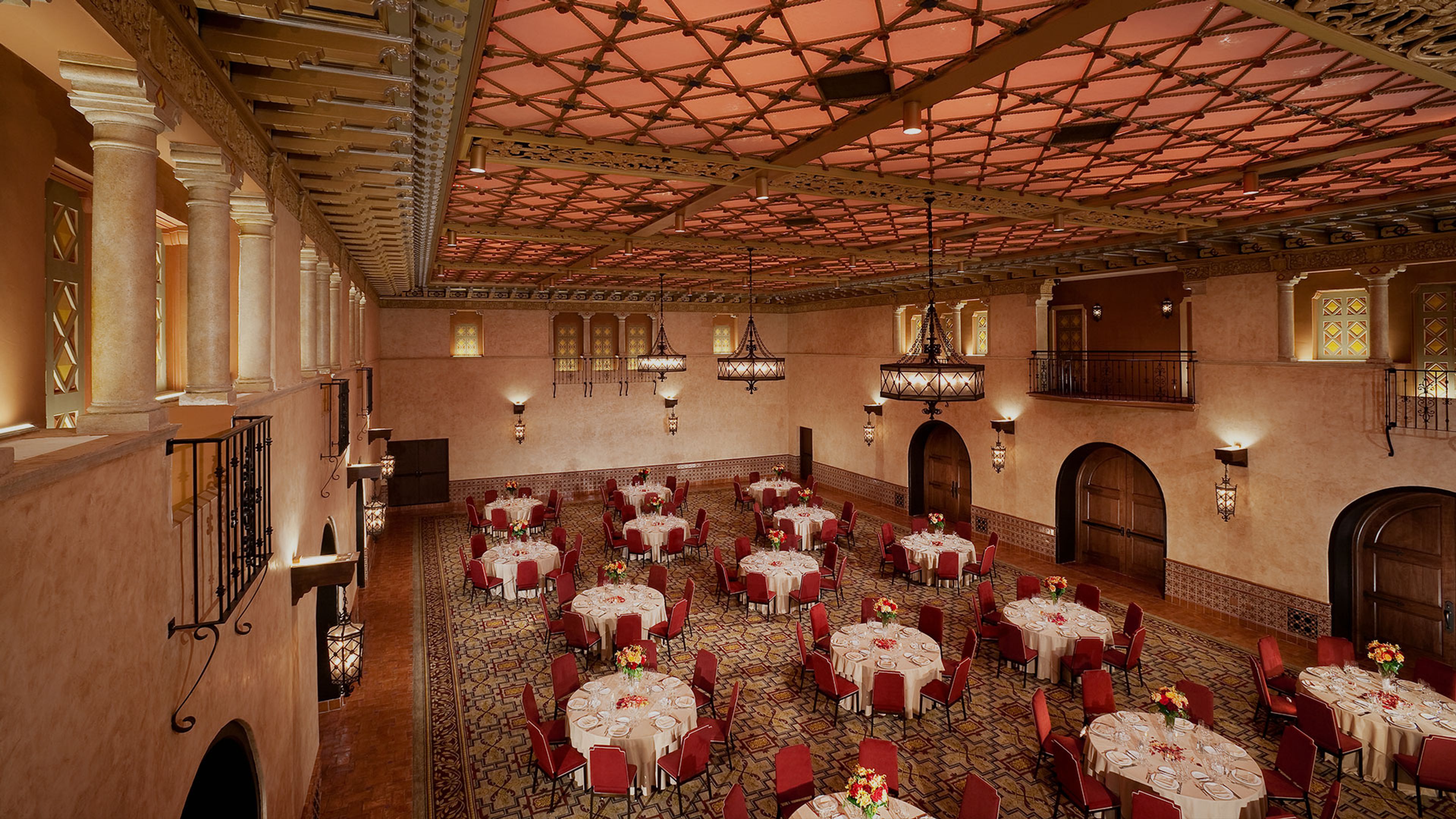 The Blossom Ballroom, an event space at The Hollywood Roosevelt