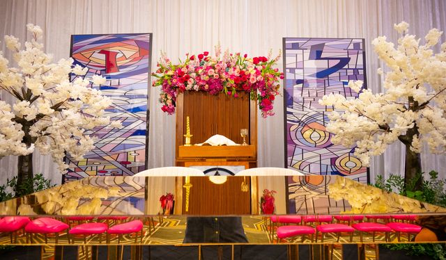 Featured photo from Pink and Neon Pops Bat Mitzvah at the Omni Hotel in Houston, Texas