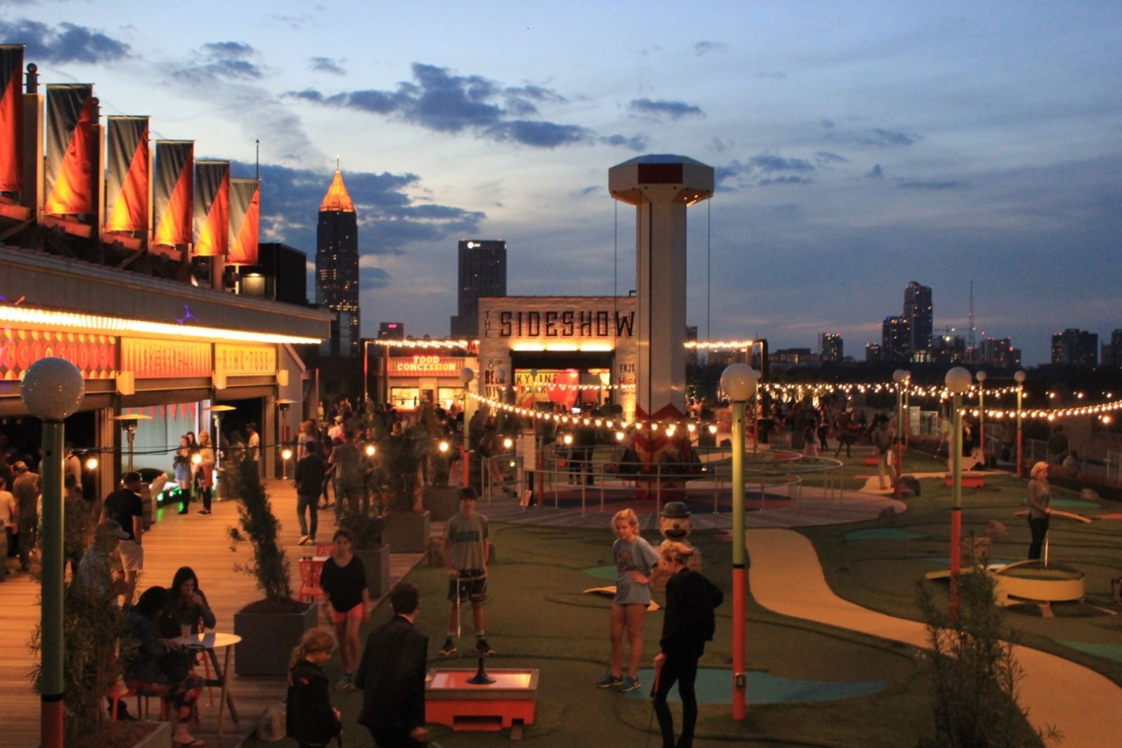 Skyline Park, an event space at The ROOF at Ponce City Market