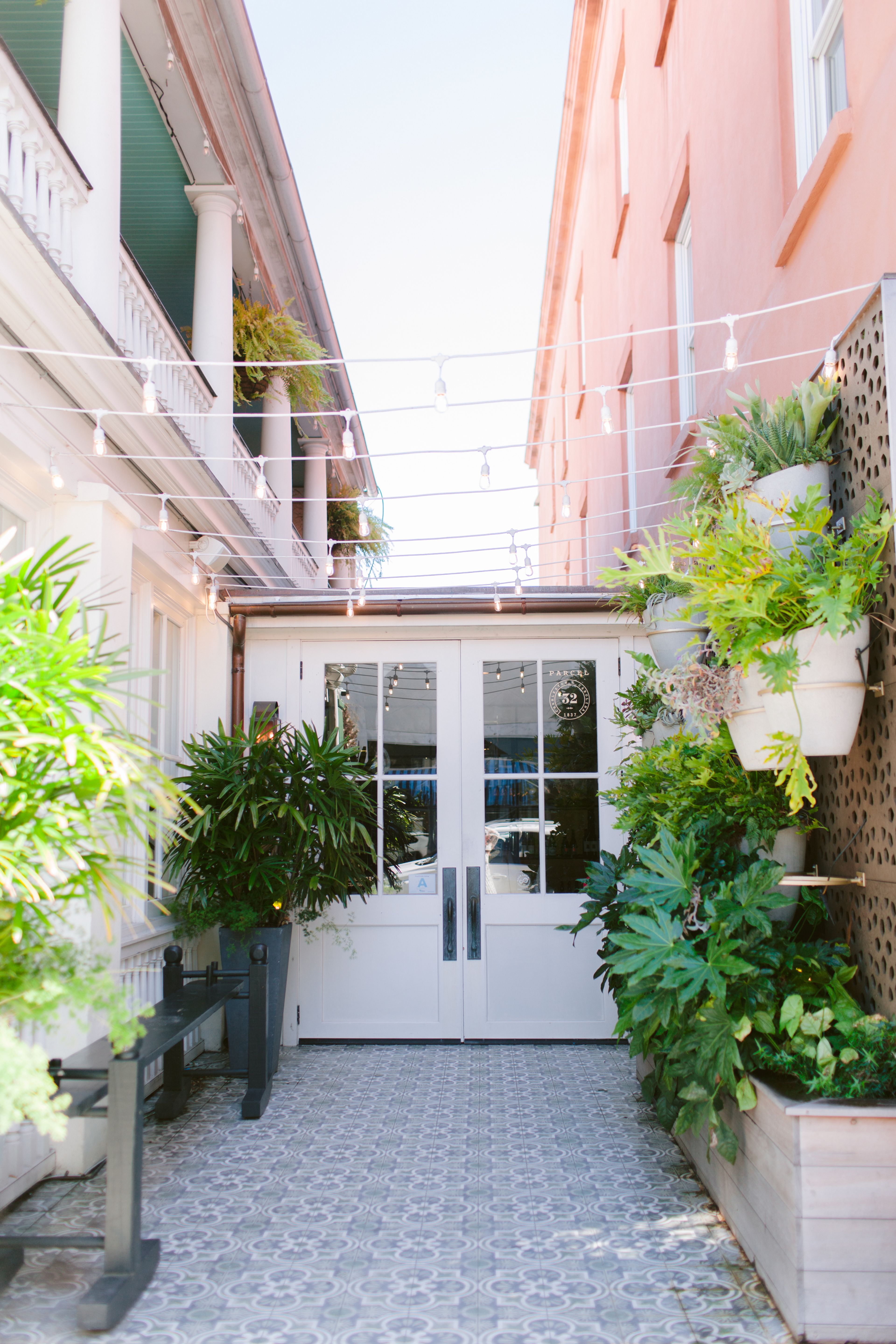 Exterior and Courtyard, an event space at Parcel 32