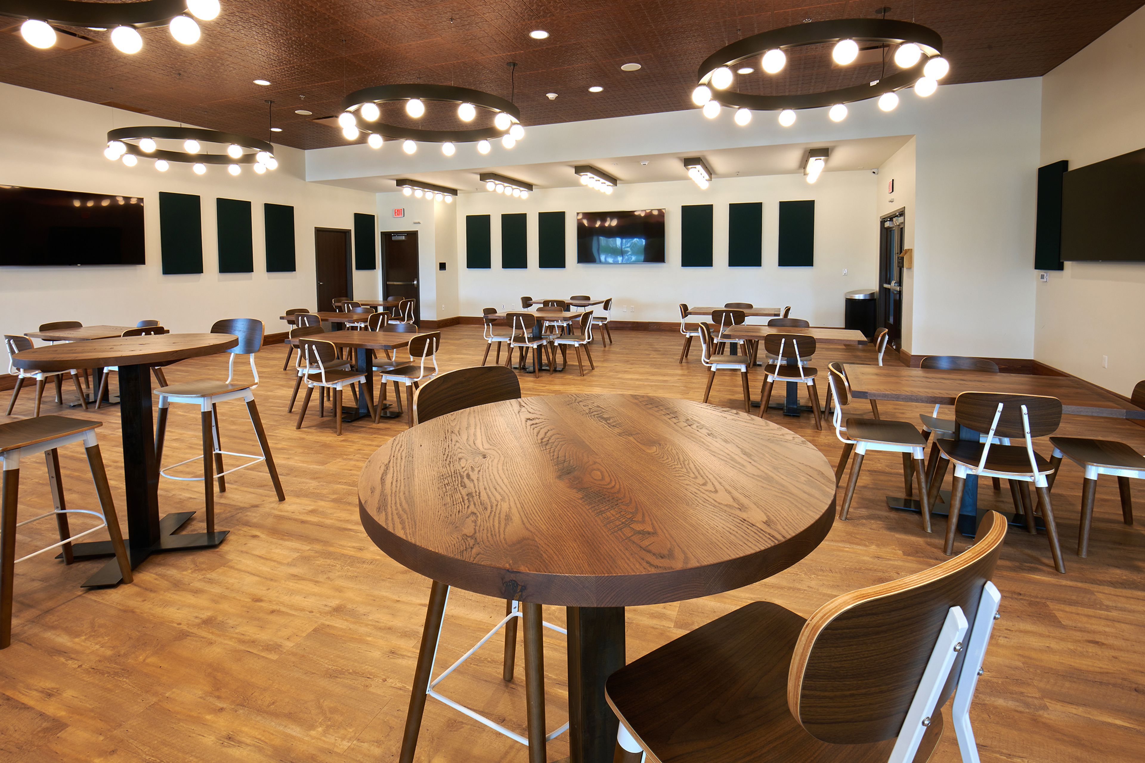 Draught Room/Beer Garden, an event space at Faubourg Brewery