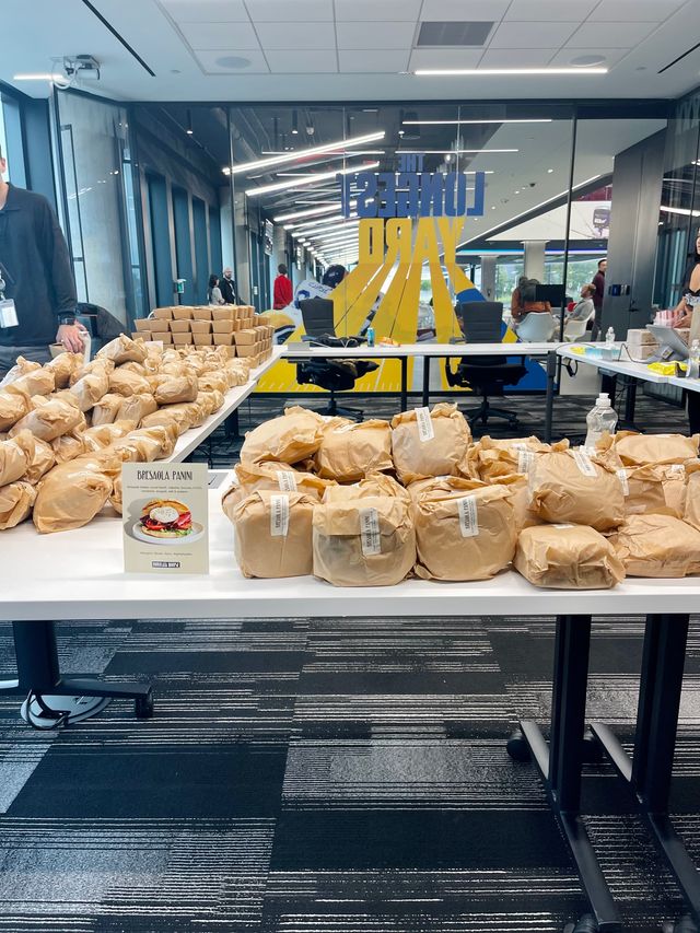 Featured photo from Catering at NFL headquarters