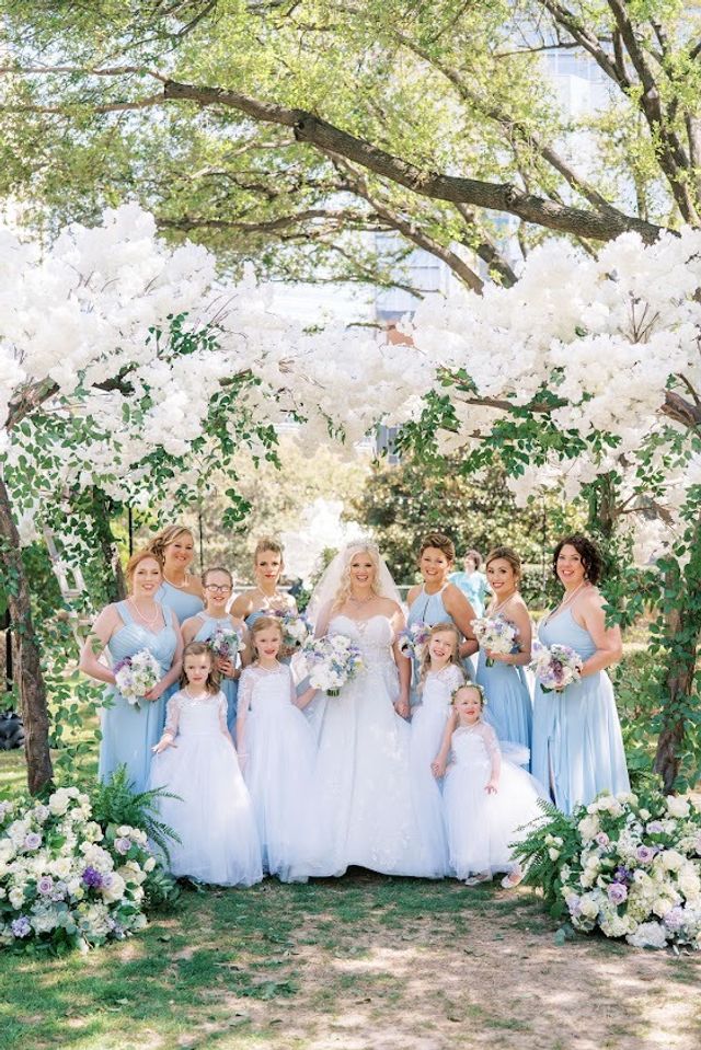 Featured photo from Bride dreams of having a Brigerton Wedding so we created it for her!