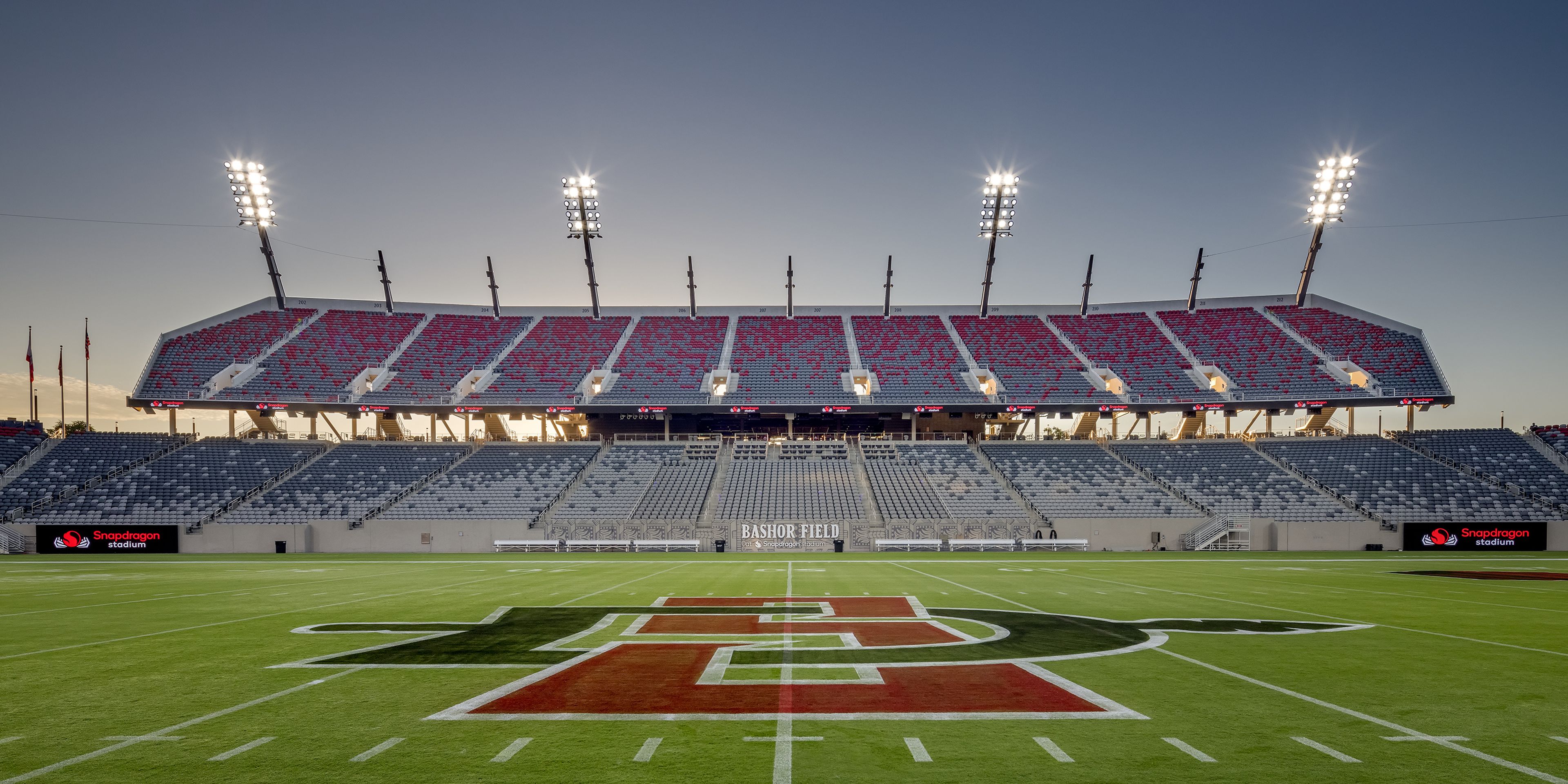 Bashor Field, an event space at Snapdragon Stadium