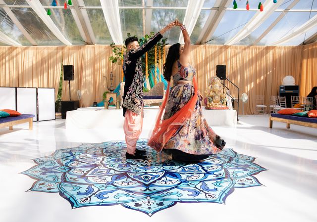 Featured photo from Stylish & Sublime Sangeet