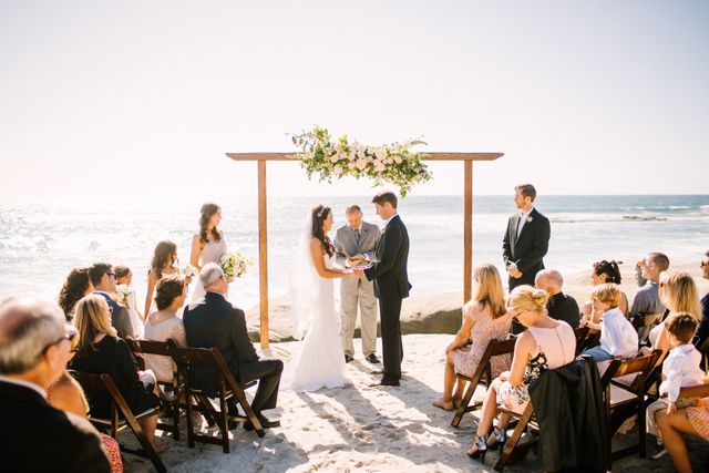 Featured photo from elegant and simple ocean front wedding