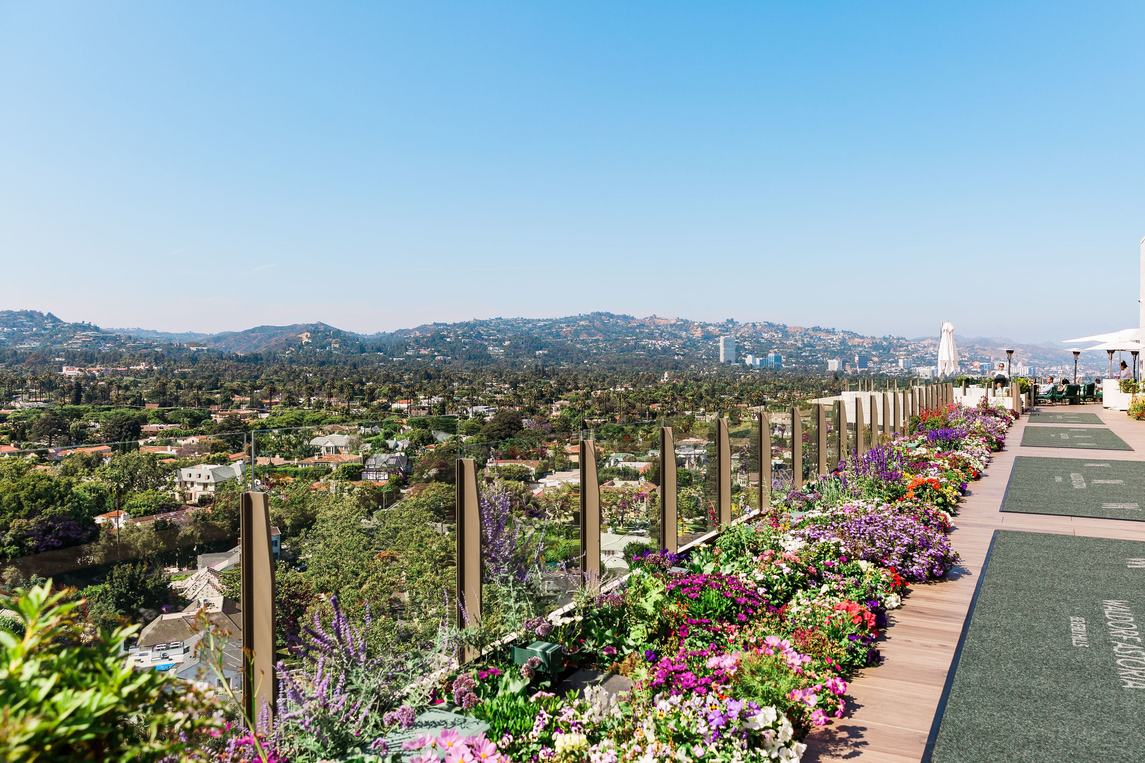 Rooftop Promenade, an event space at Waldorf Astoria Beverly Hills