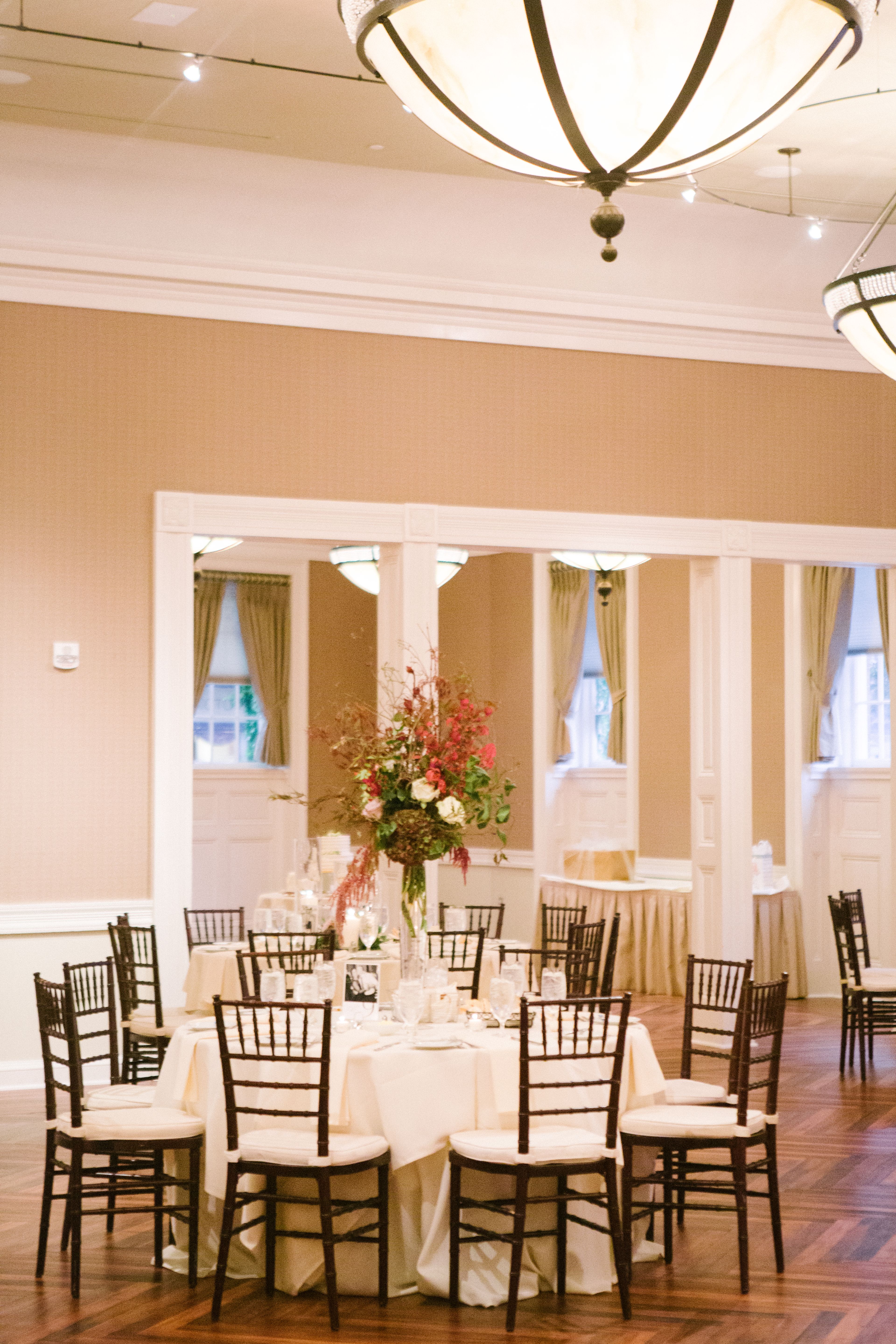Gold Ballroom, an event space at Tidewater Inn