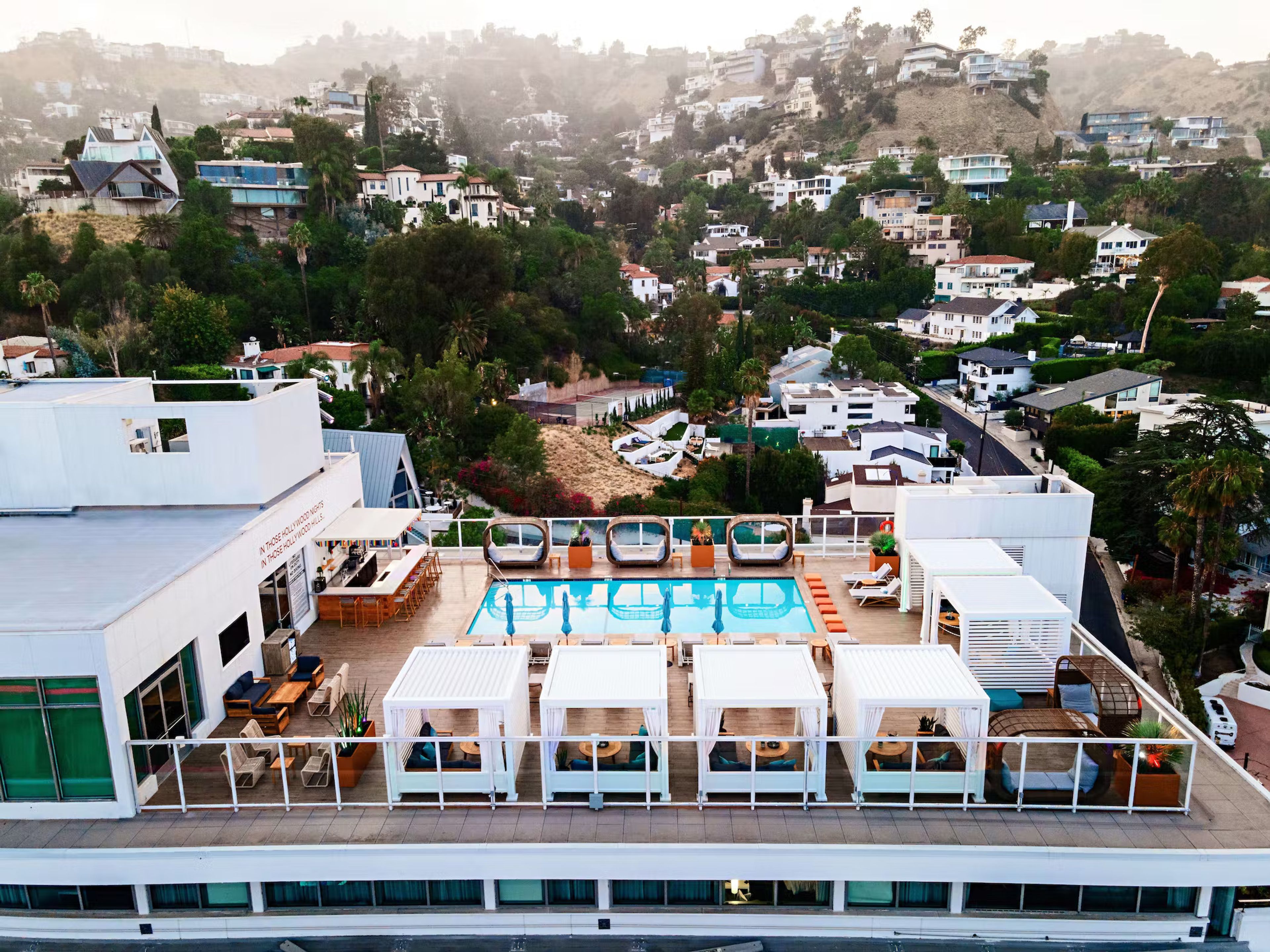 Sundeck, an event space at Andaz West Hollywood