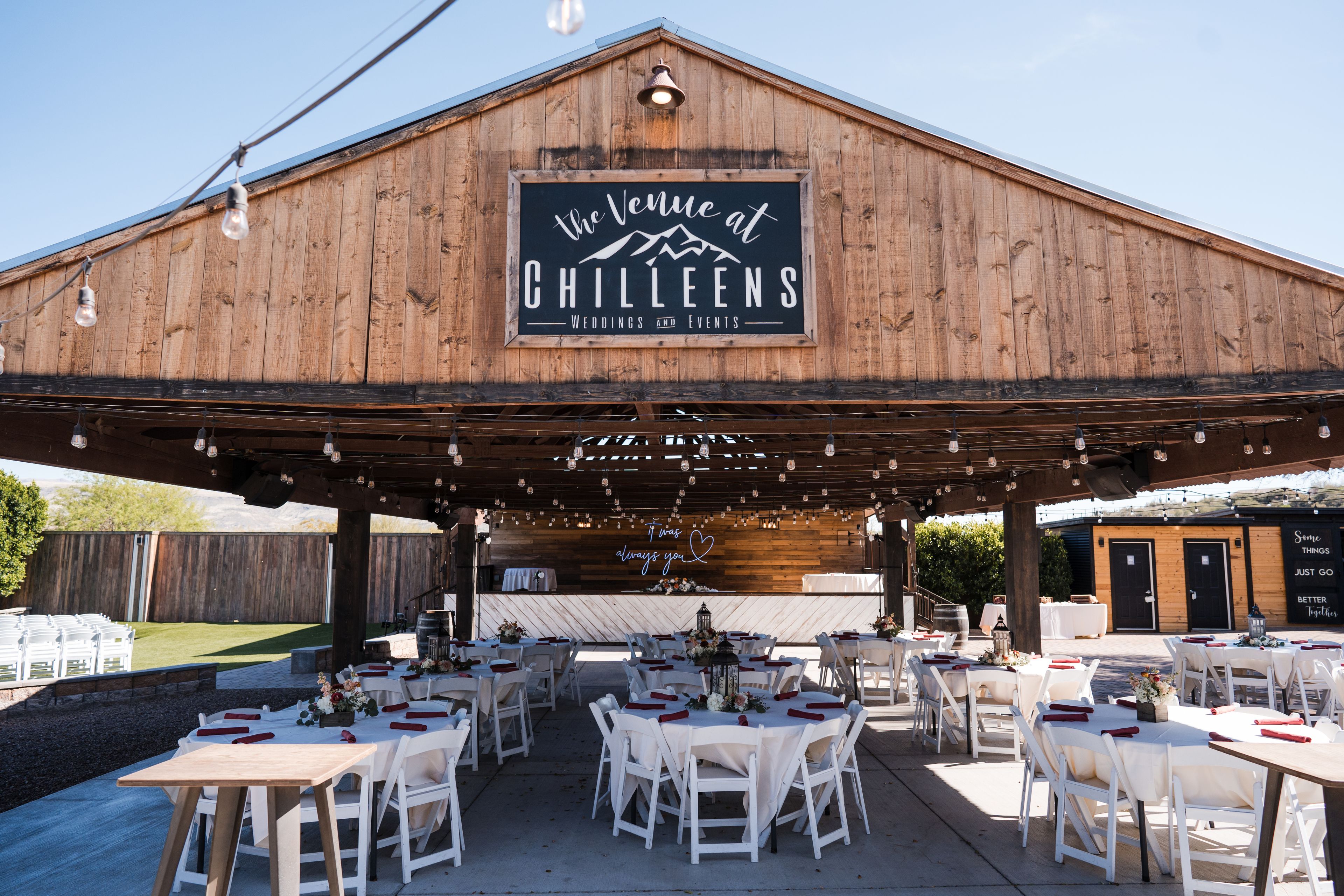 Outdoor Event Space, an event space at The Venue at Chilleens