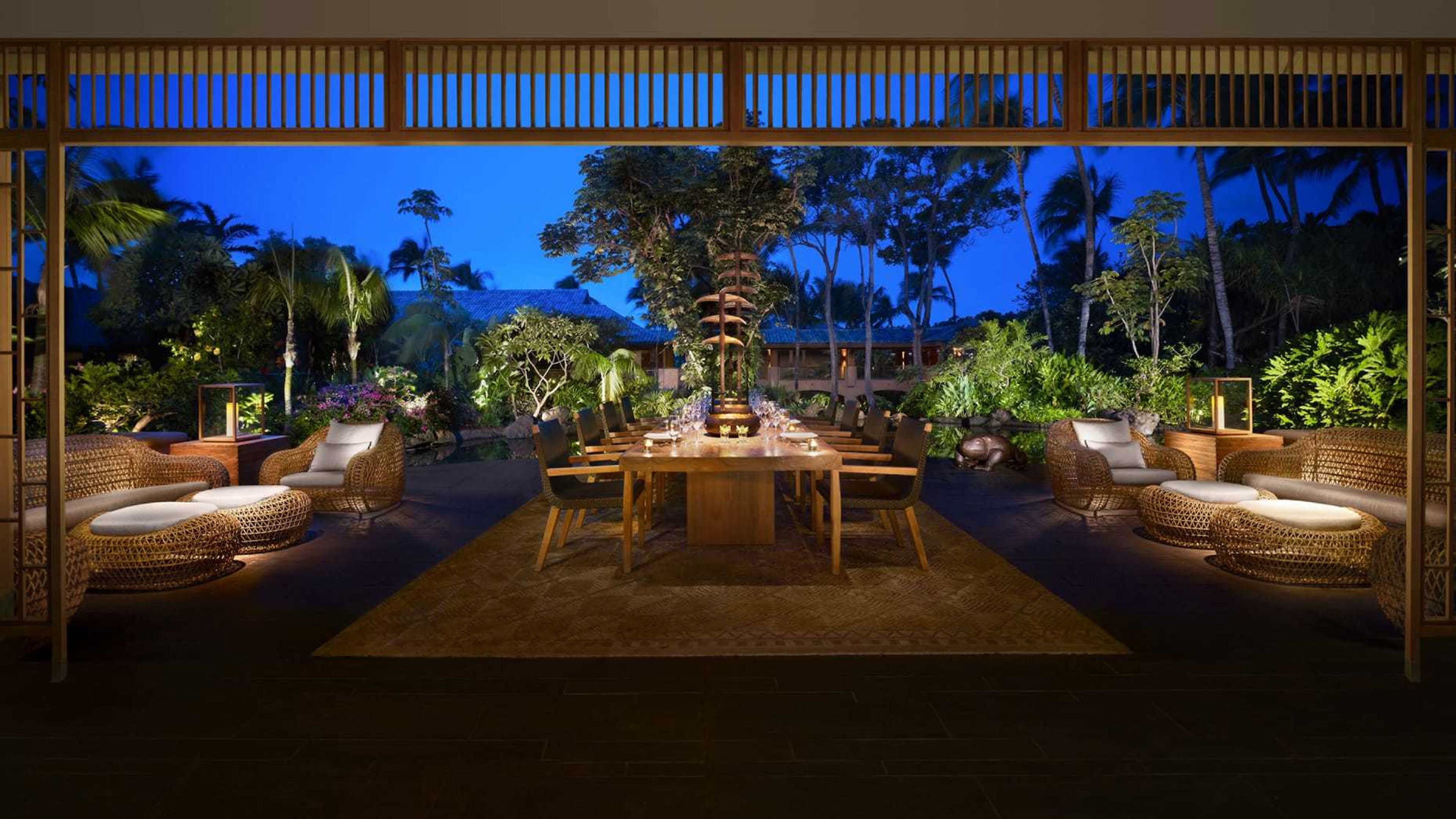 Four Seasons Hotel Lanai, an event space at Four Seasons Hotel Lanai