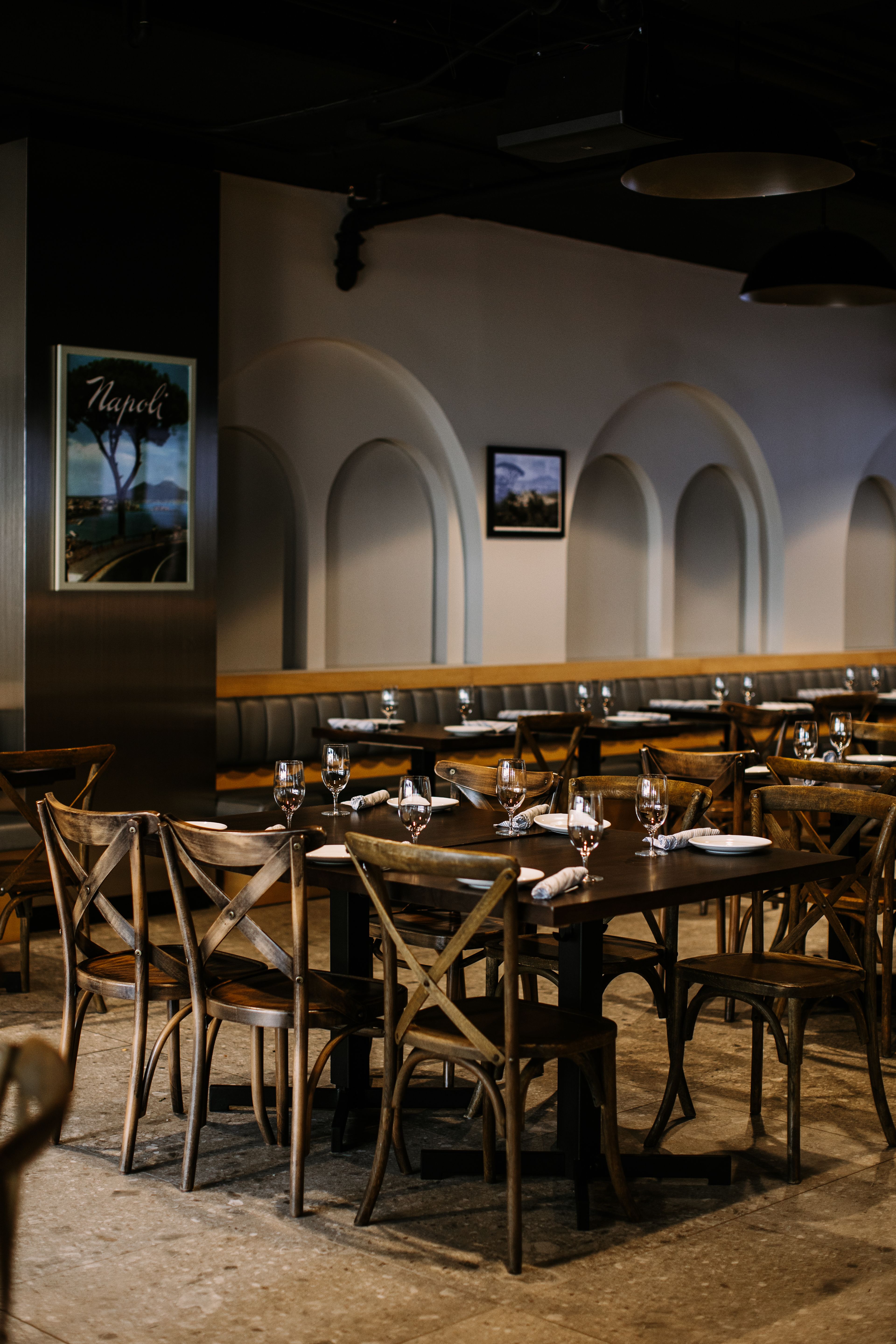 Napolita Private Dinning Room, an event space at Millennium Hall at Millennium Park