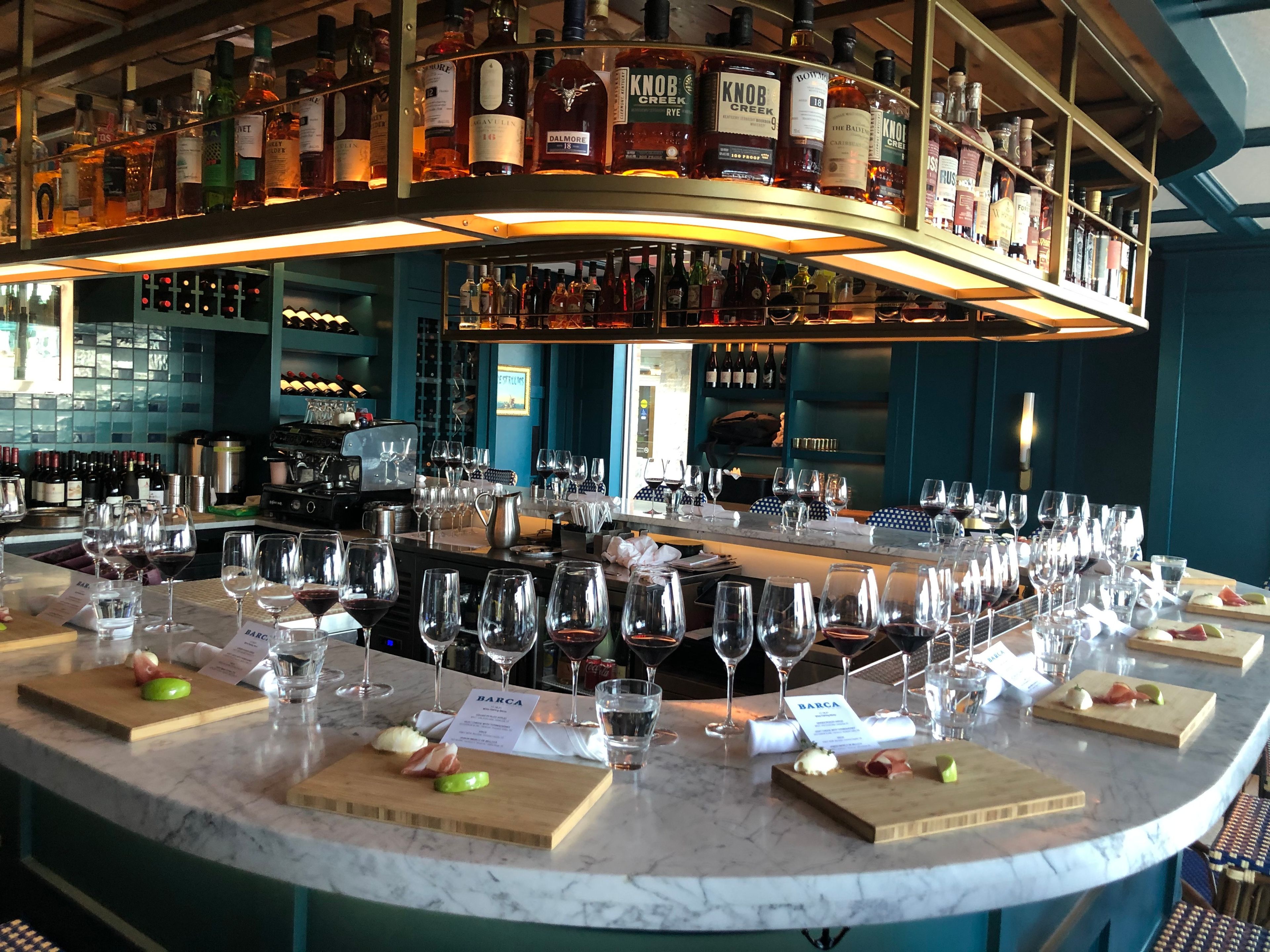 The Wine Bar, an event space at Barca Pier & Wine Bar