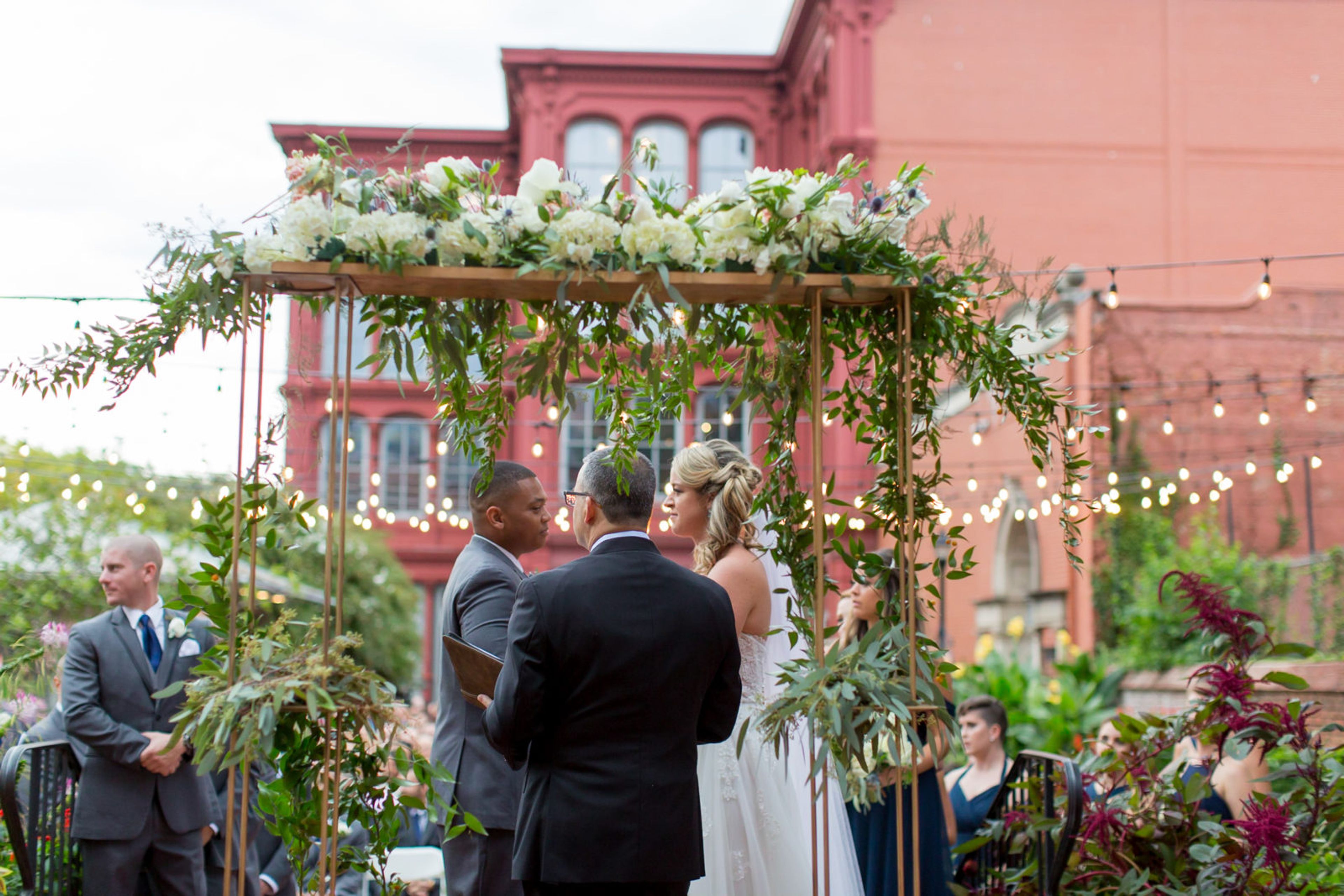 Fava Courtyard, an event space at 1840s Plaza