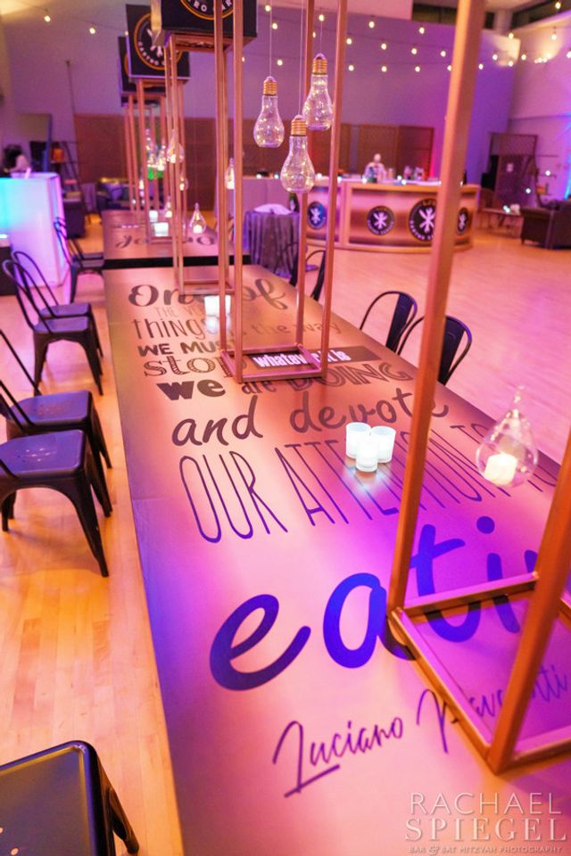 Featured photo from Gastro Pub Bar Mitzvah at Temple Rodef Shalom in Falls Church, Virginia