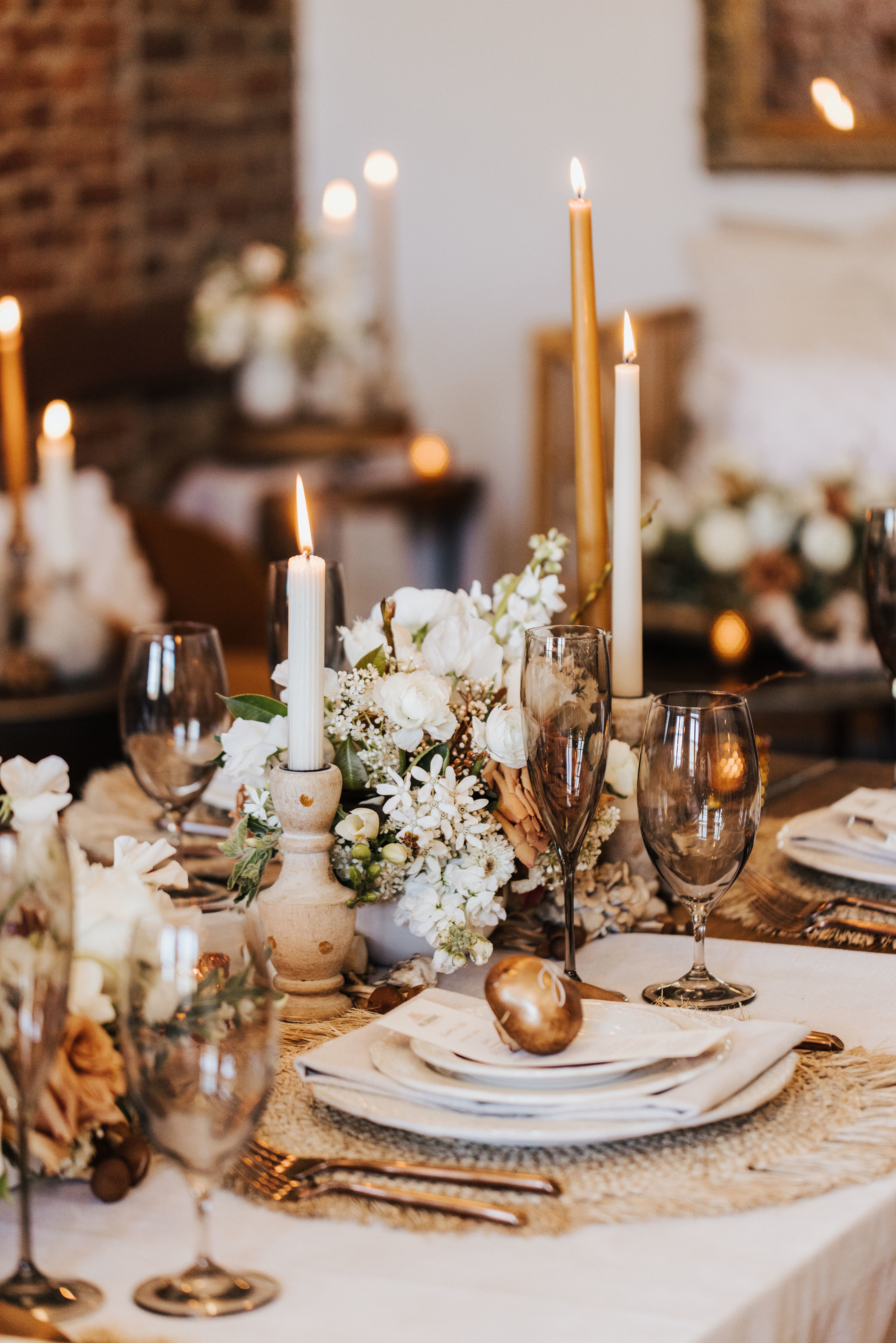 Elegant Candlelit Wedding at Holbrooke Hotel in Grass Valley