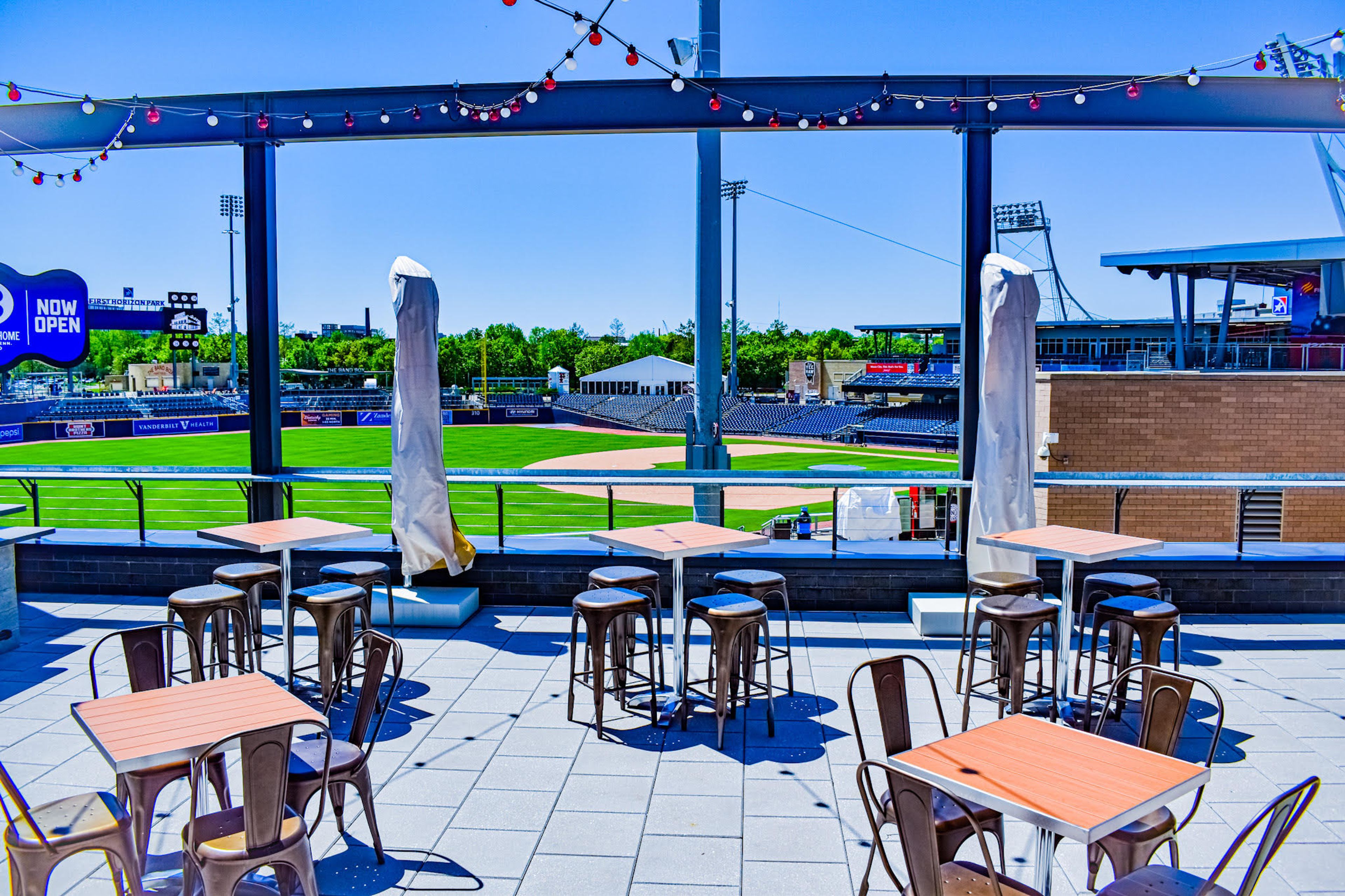 Patio, an event space at Brooklyn Bowl Nashville